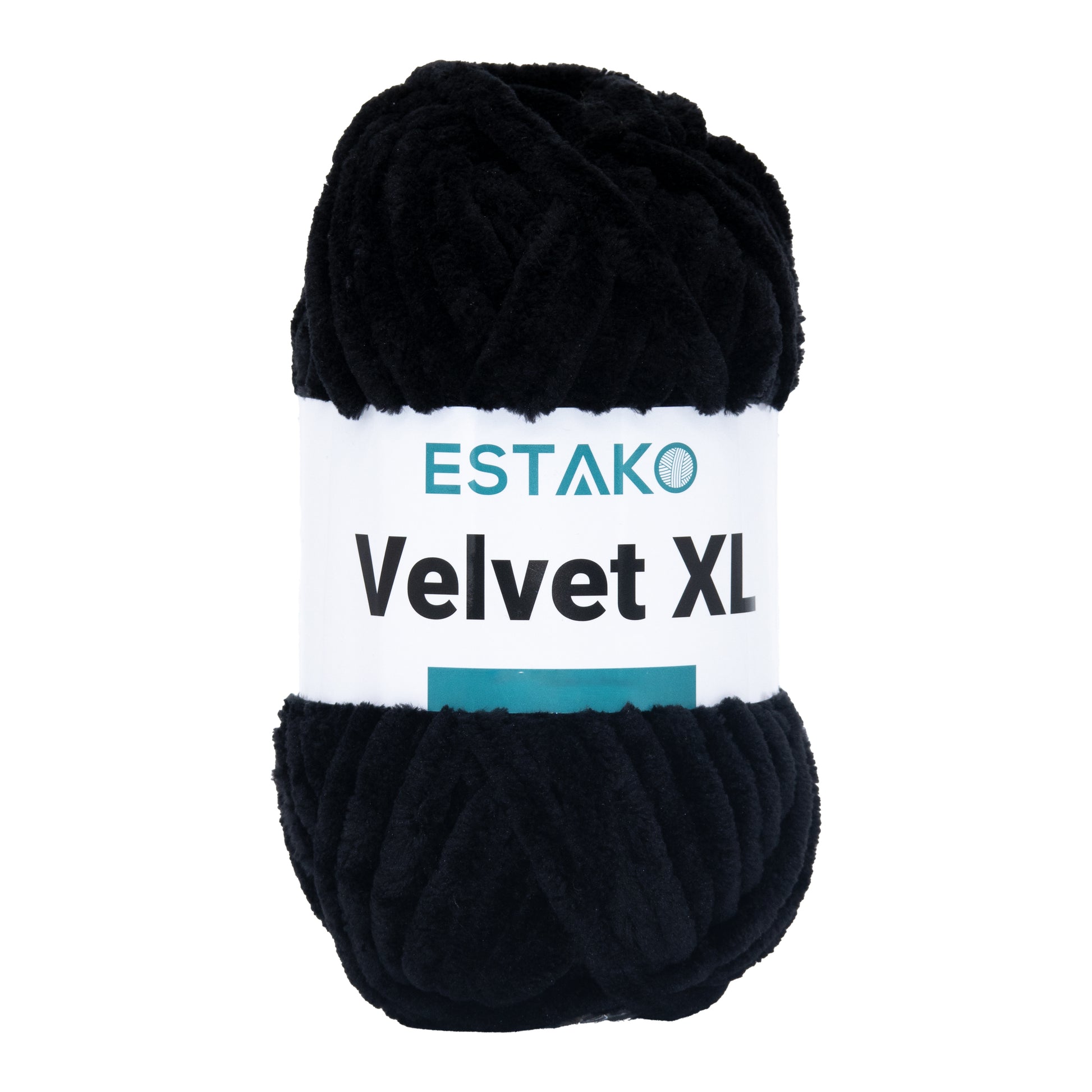 Velvet XL 10092 - Black yarn — Estako Yarns