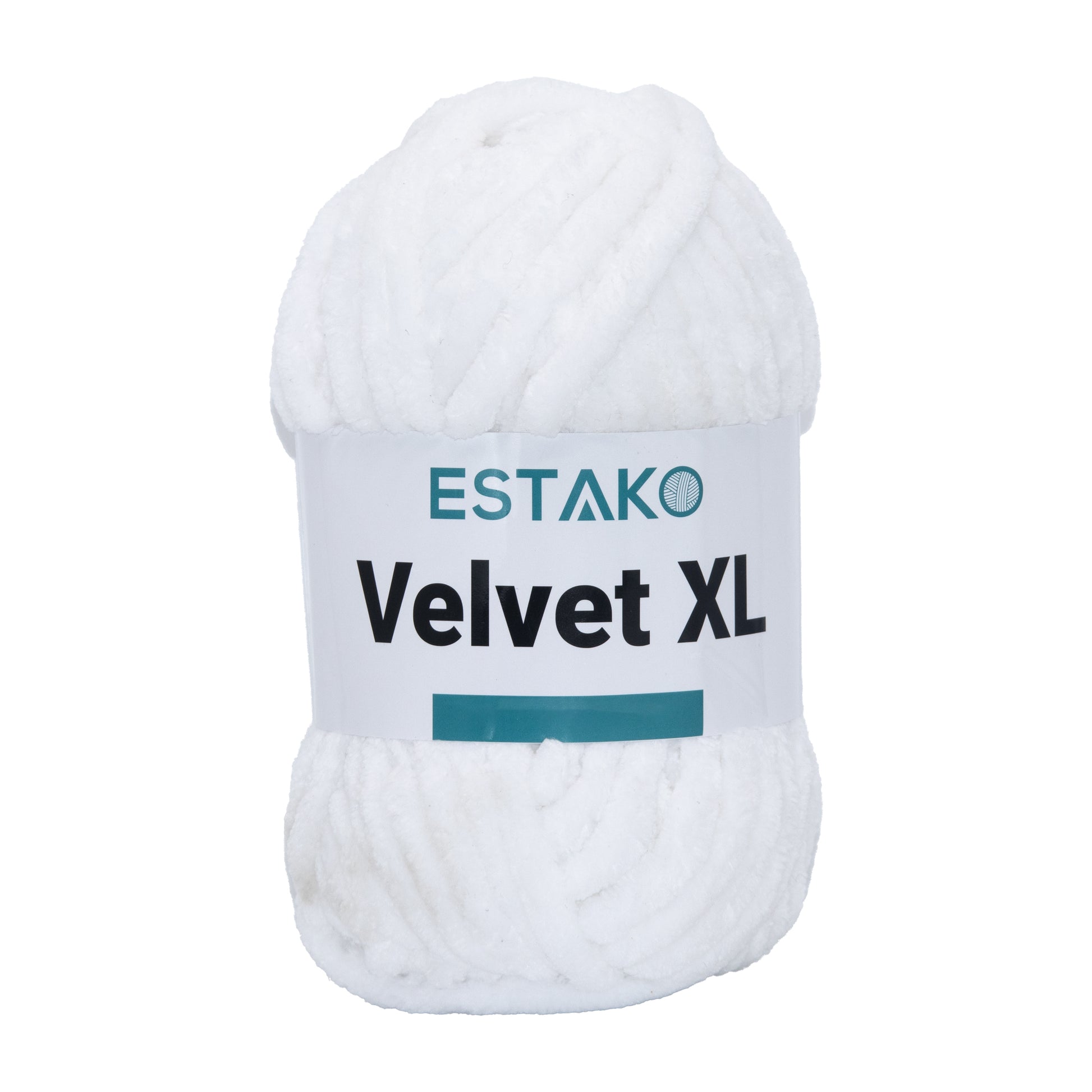 Velvet XL 10136 - White yarn — Estako Yarns