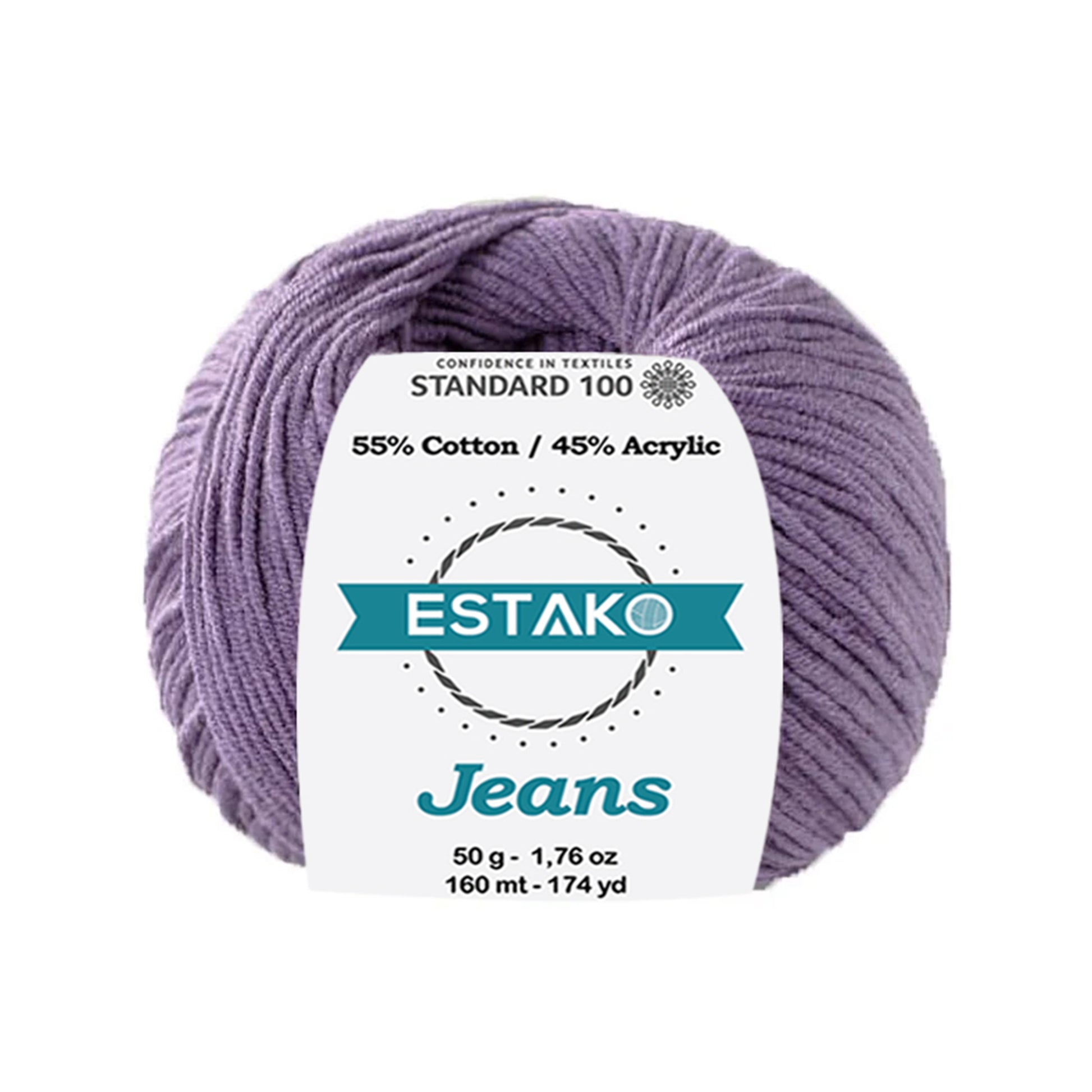 Jeans 1017 - Light Purple yarn — Estako Yarns