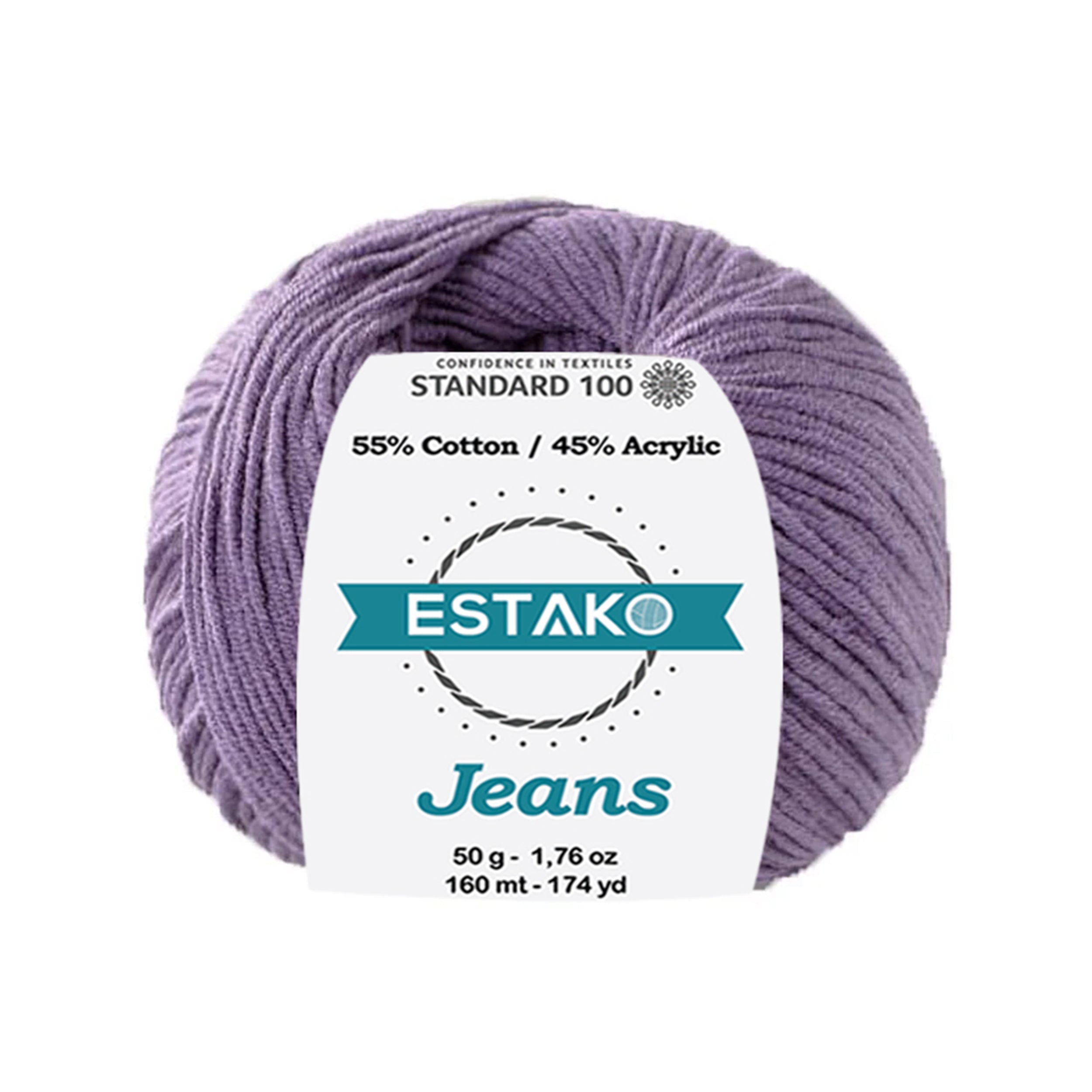 Jeans 1017 - Light Purple yarn — Estako Yarns