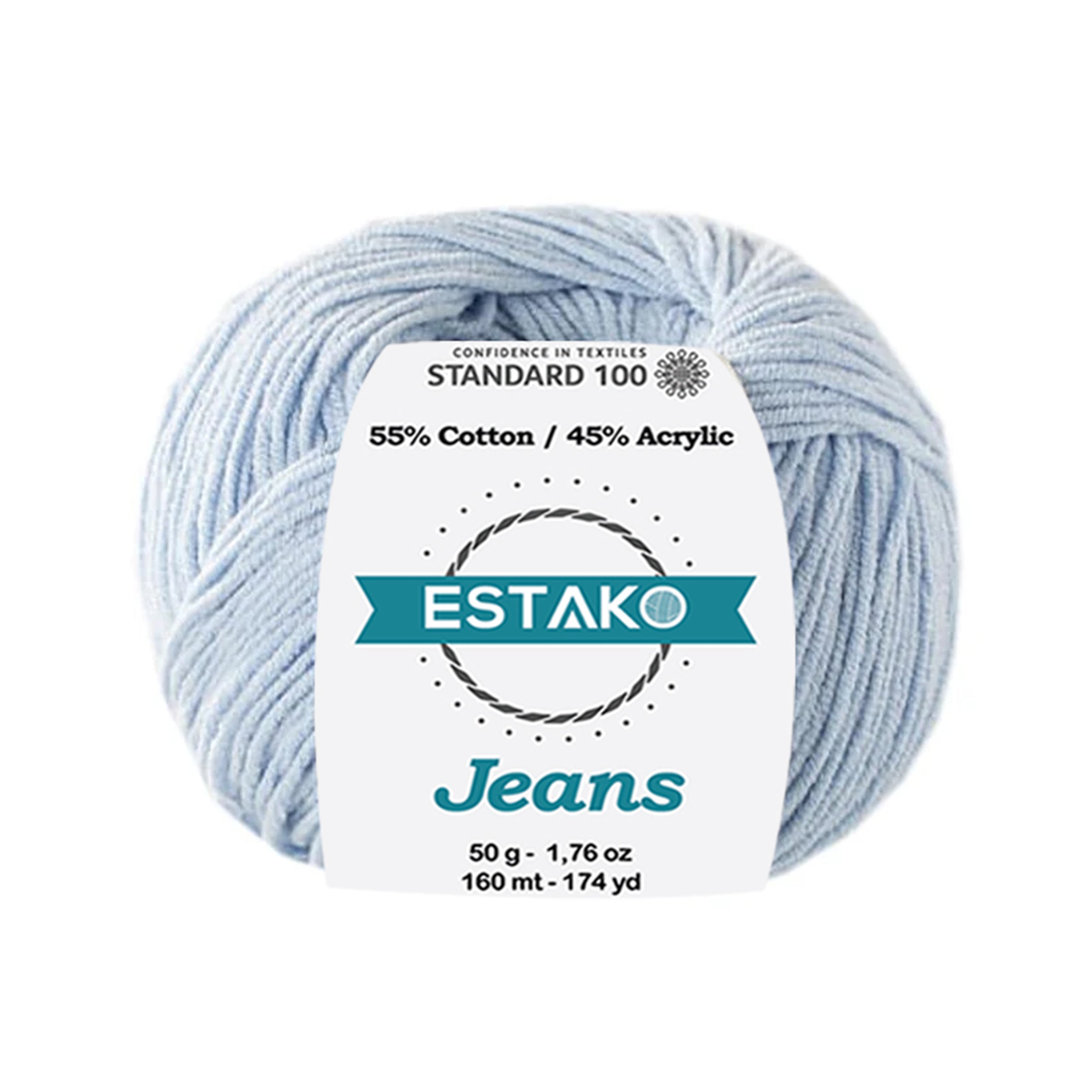 Jeans 1018 - Baby Blue yarn — Estako Yarns