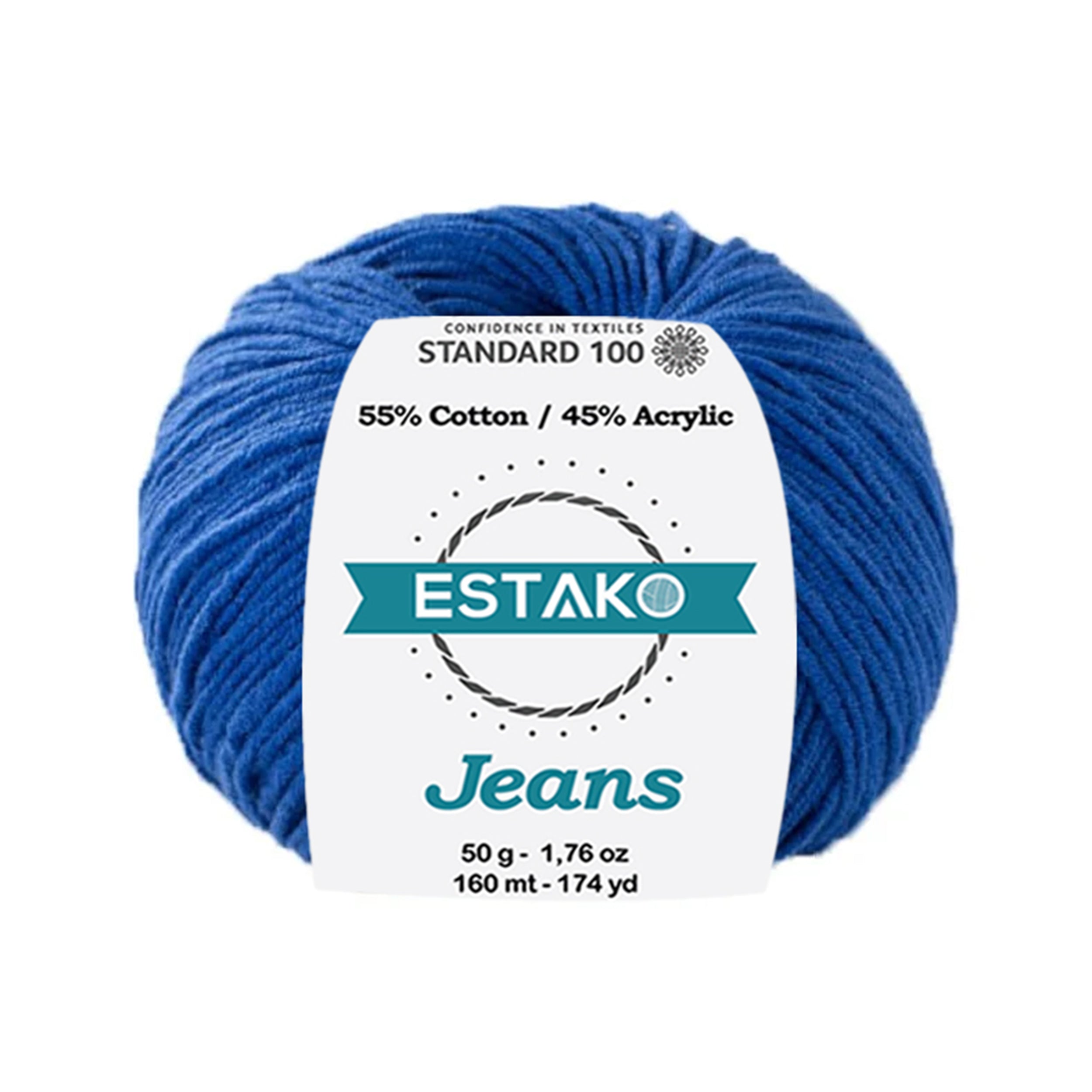 Jeans 1019 - Royal Blue yarn — Estako Yarns
