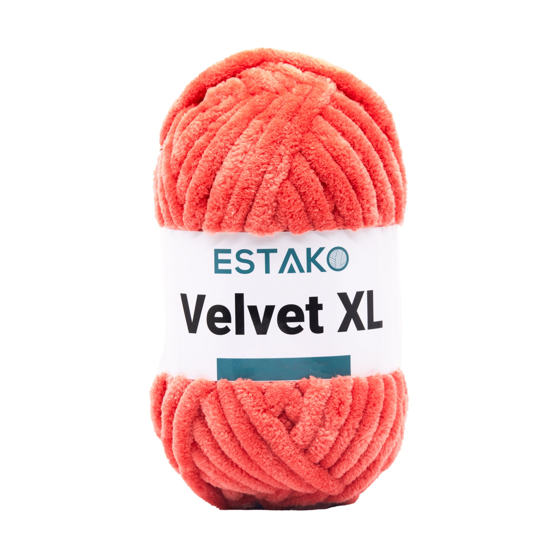 Velvet XL 10216 - Red Orange yarn — Estako Yarns