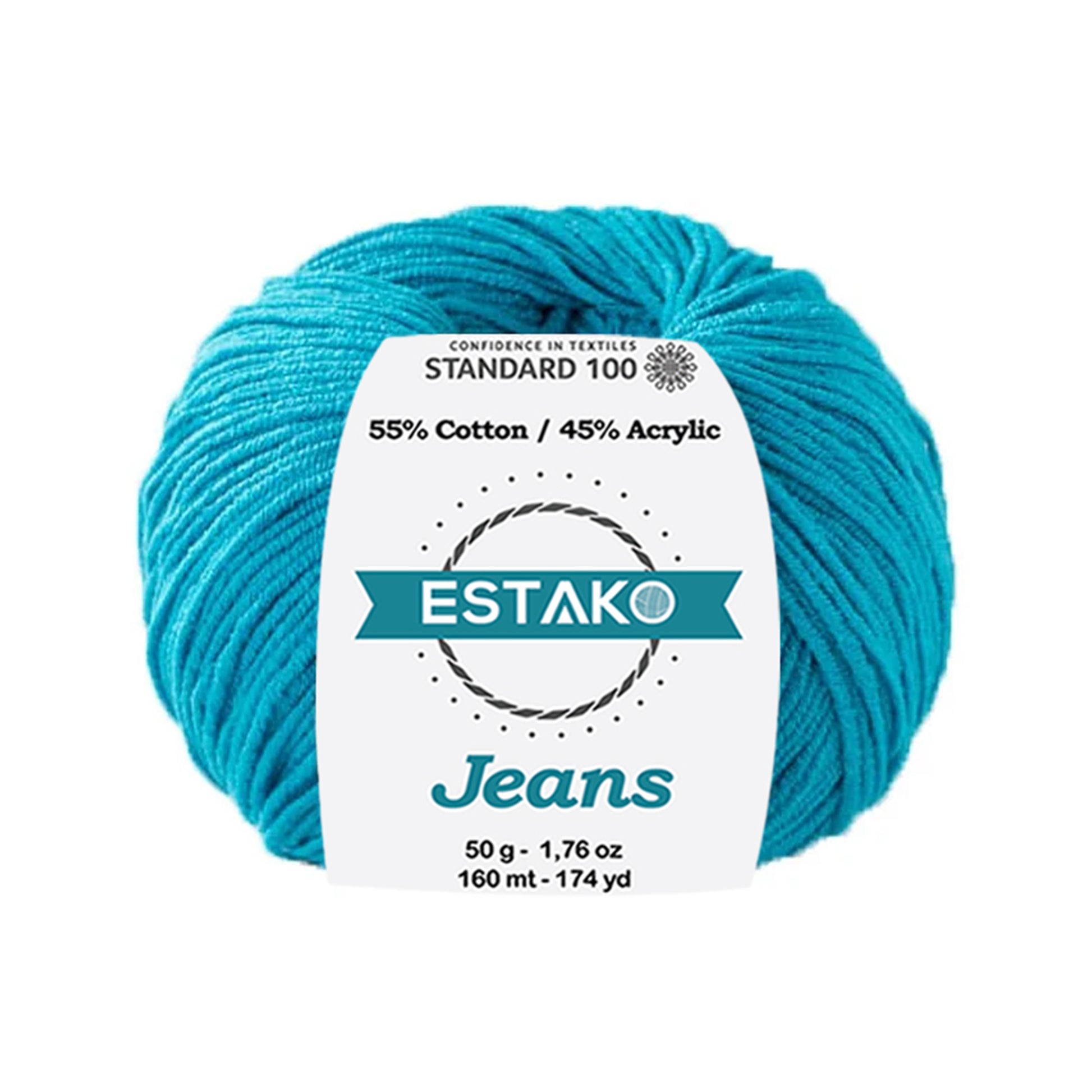 Jeans 1022 - Turquoise yarn — Estako Yarns