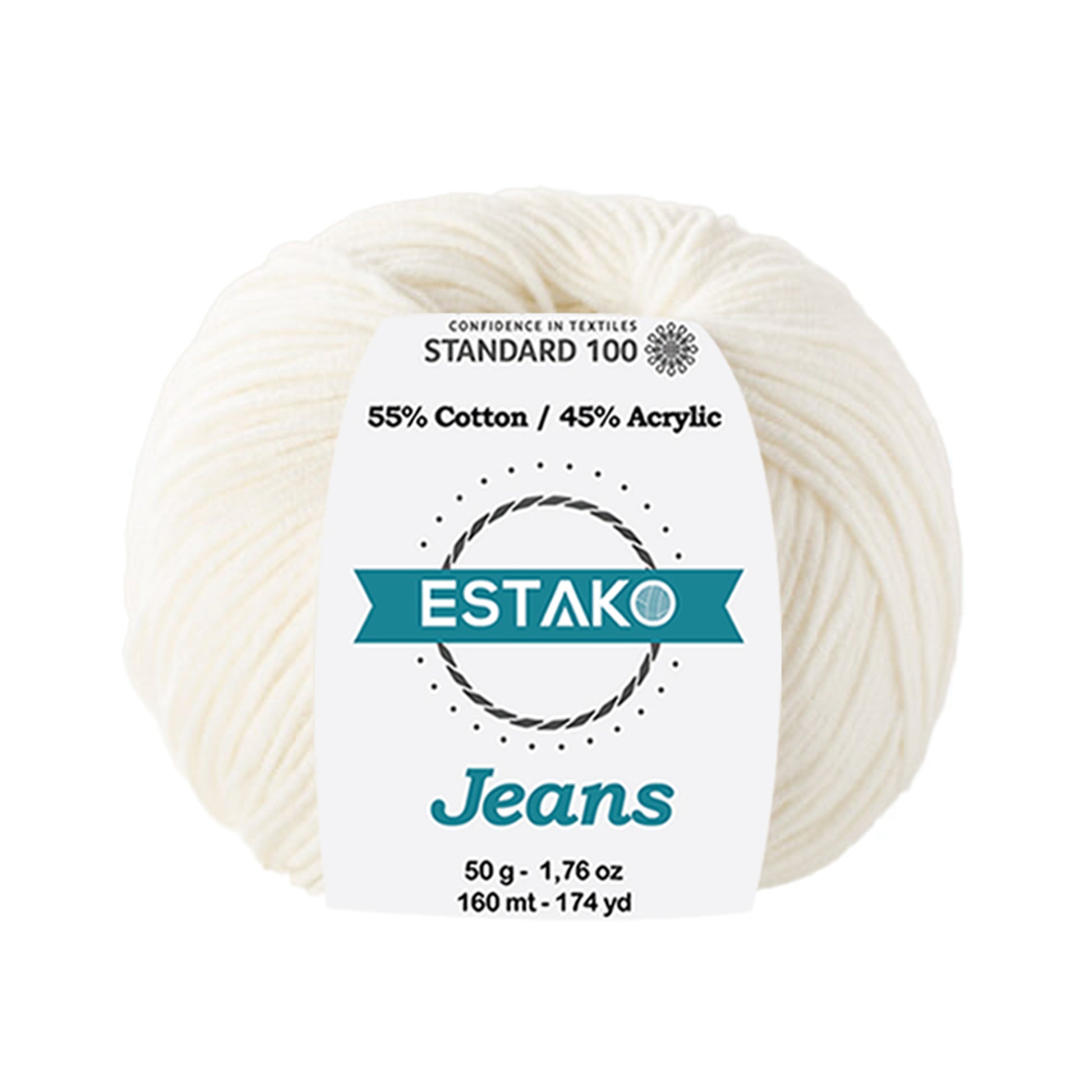Jeans 1028 - Ecru yarn — Estako Yarns