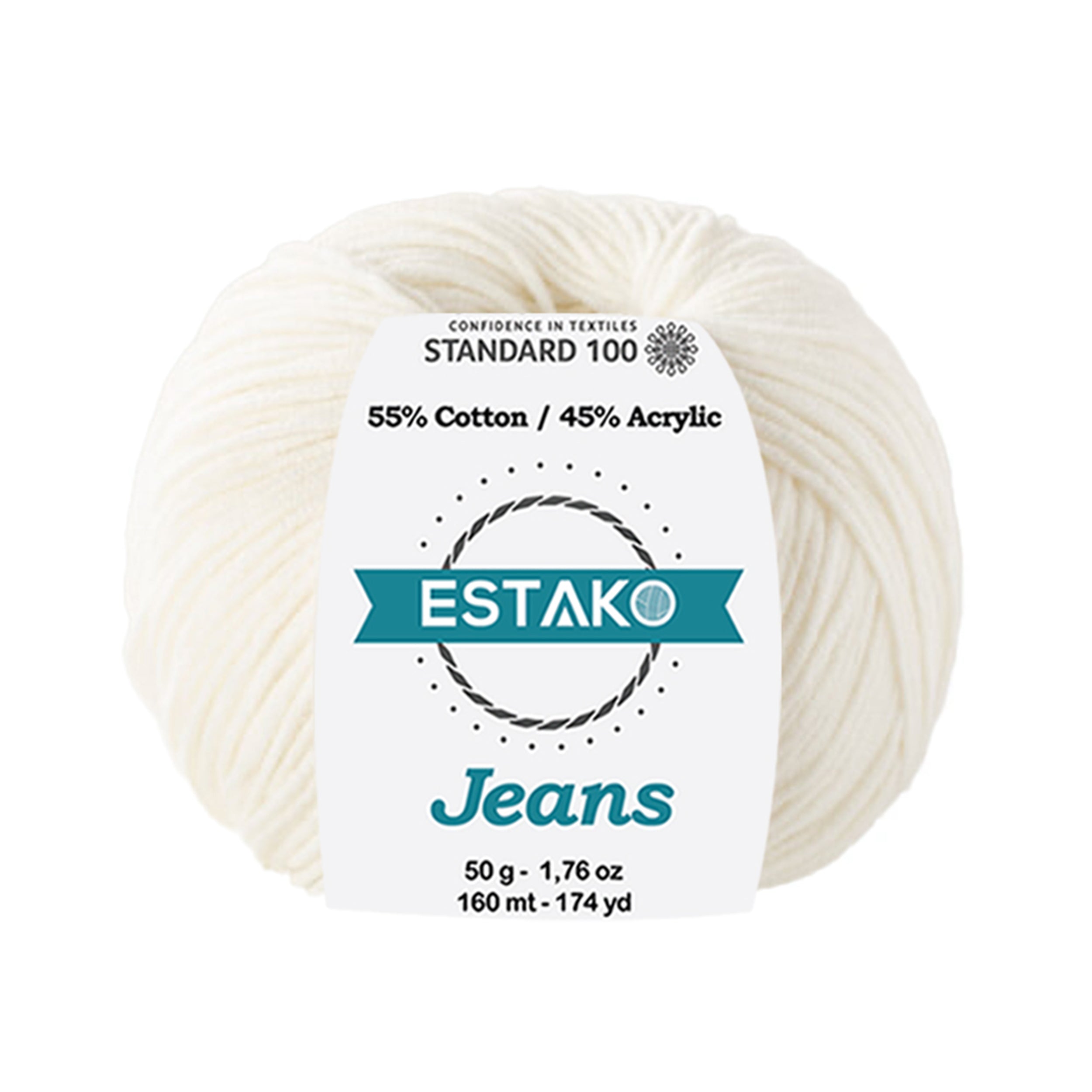 Jeans 1028 - Ecru yarn — Estako Yarns