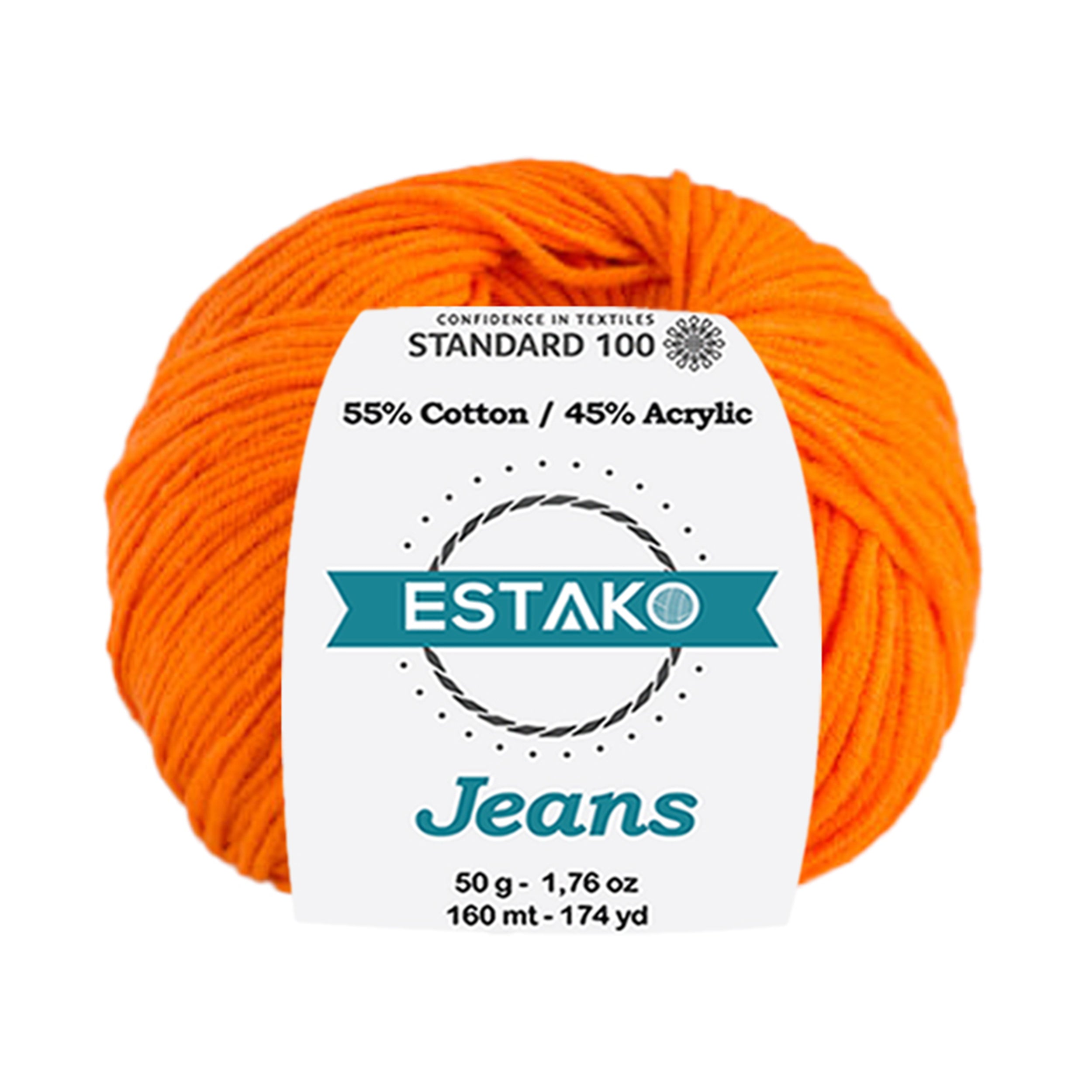 Jeans 1030 - Orange yarn — Estako Yarns