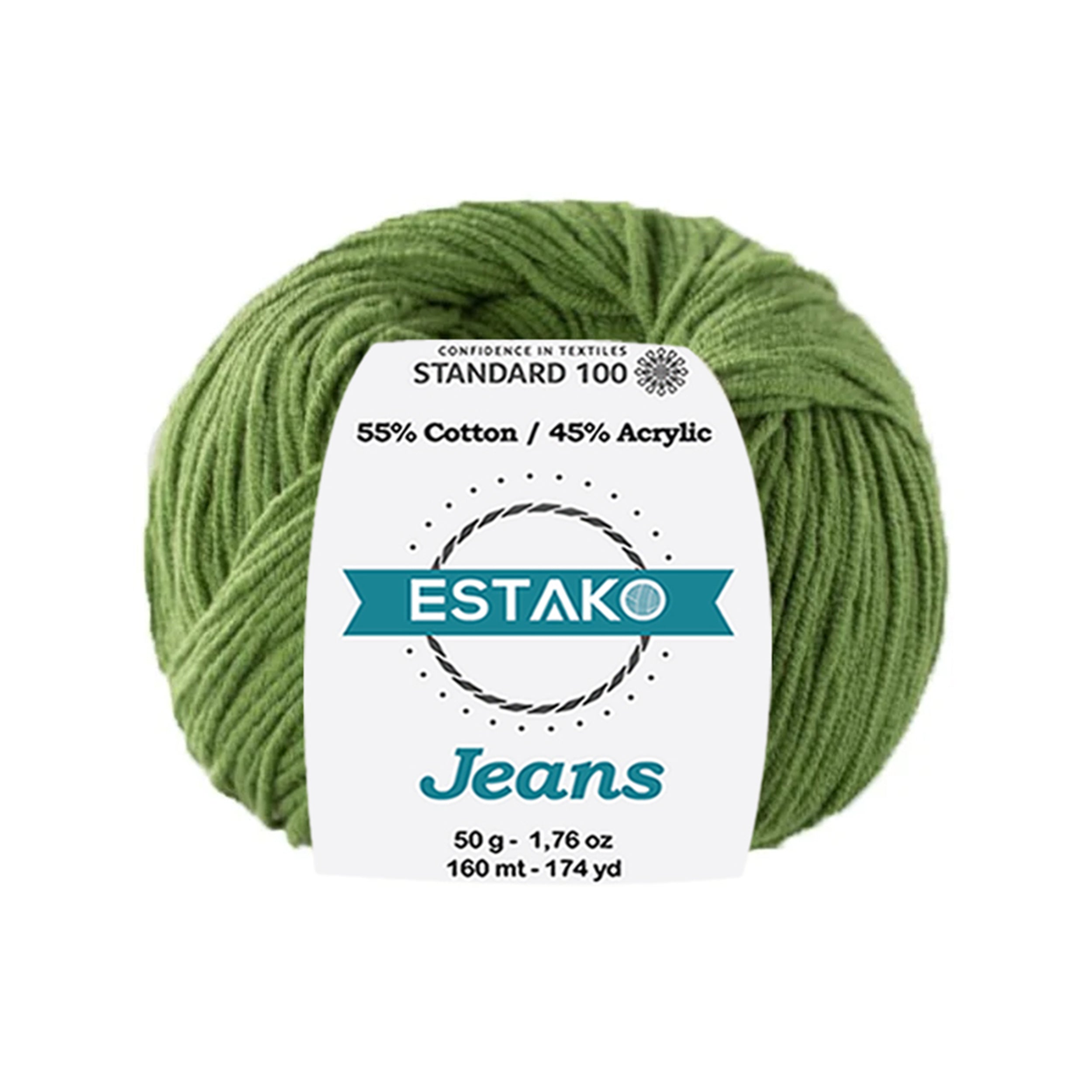 Jeans 1040 - Green yarn — Estako Yarns