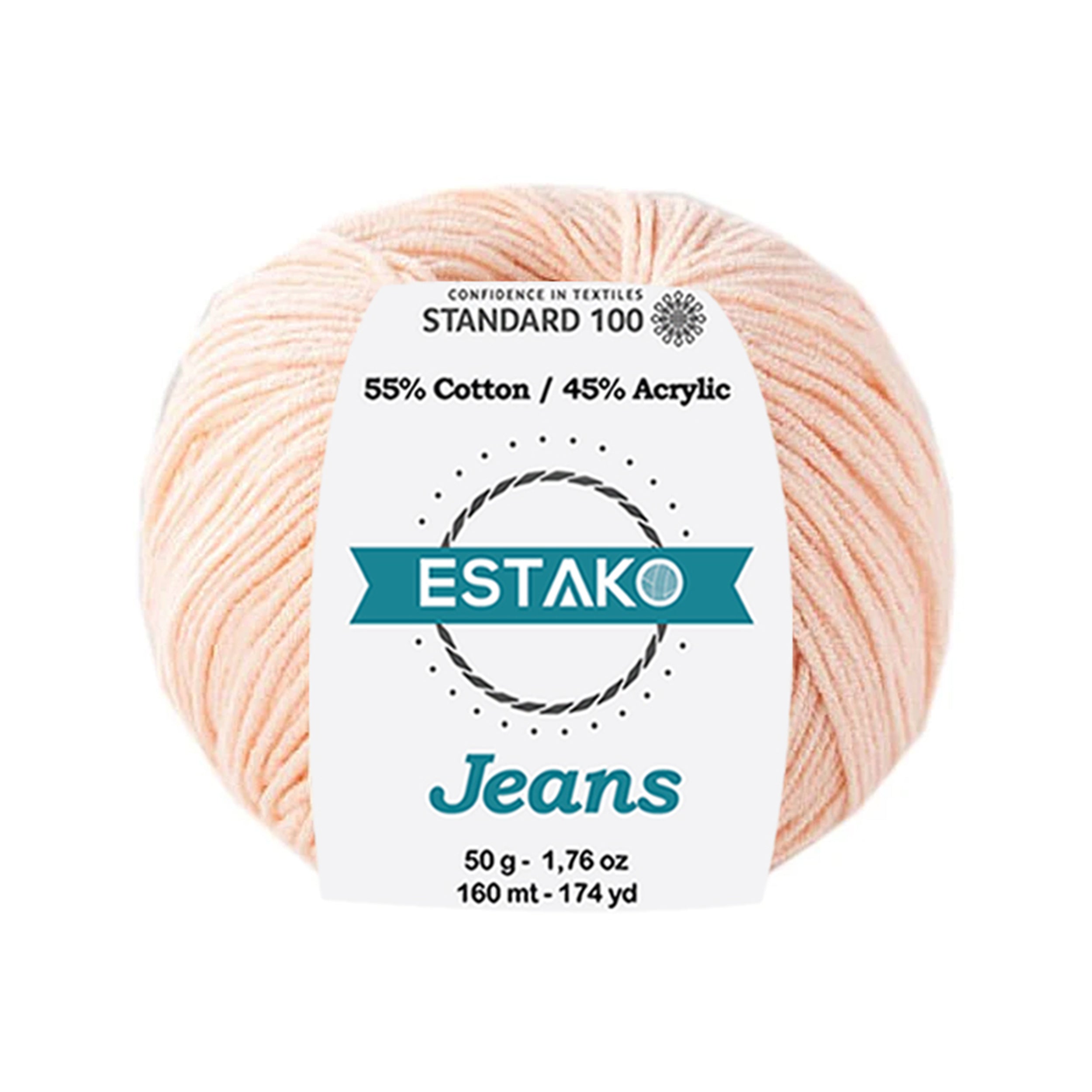 Jeans 105 - Peach Orange yarn — Estako Yarns