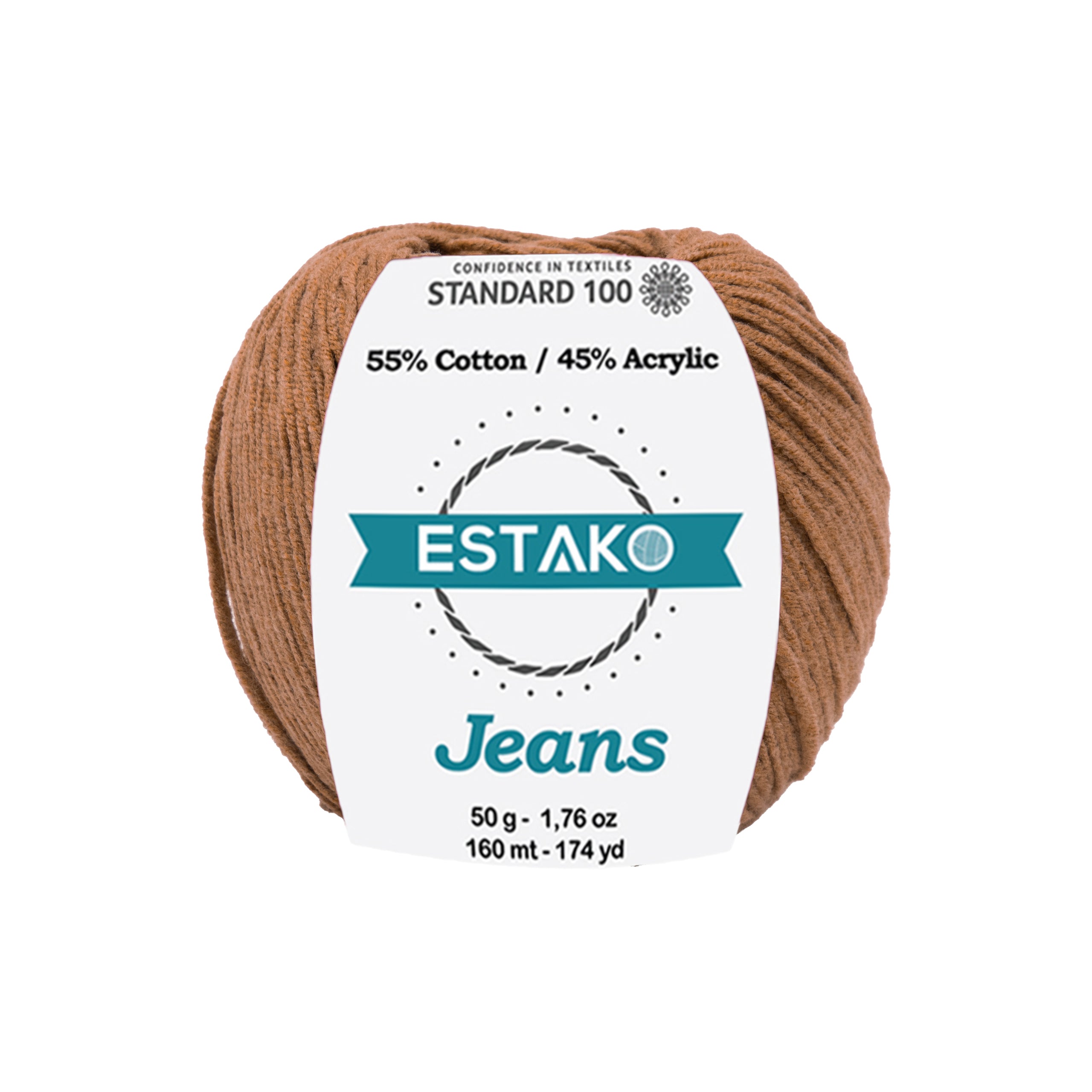 Jeans 1059 - Light Brown yarn — Estako Yarns