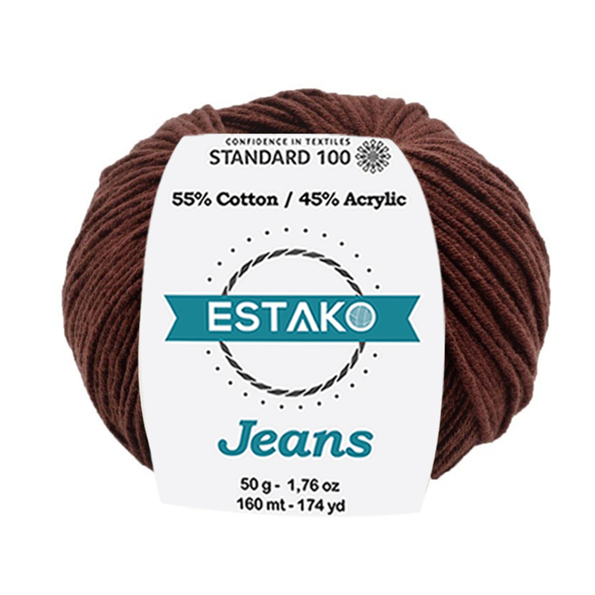 Jeans 1062 - Brown yarn — Estako Yarns