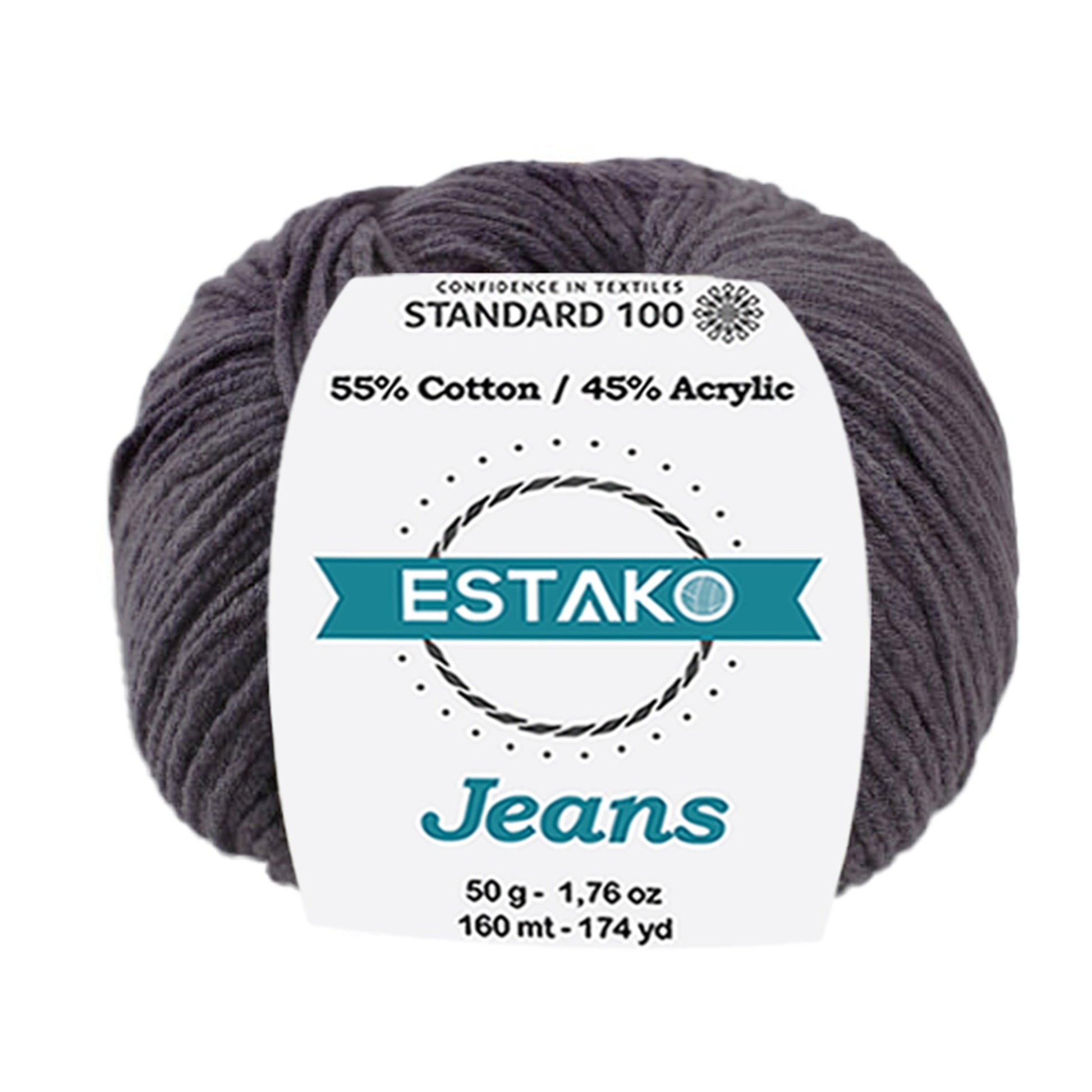 Jeans 1065 - Dark Grey yarn — Estako Yarns
