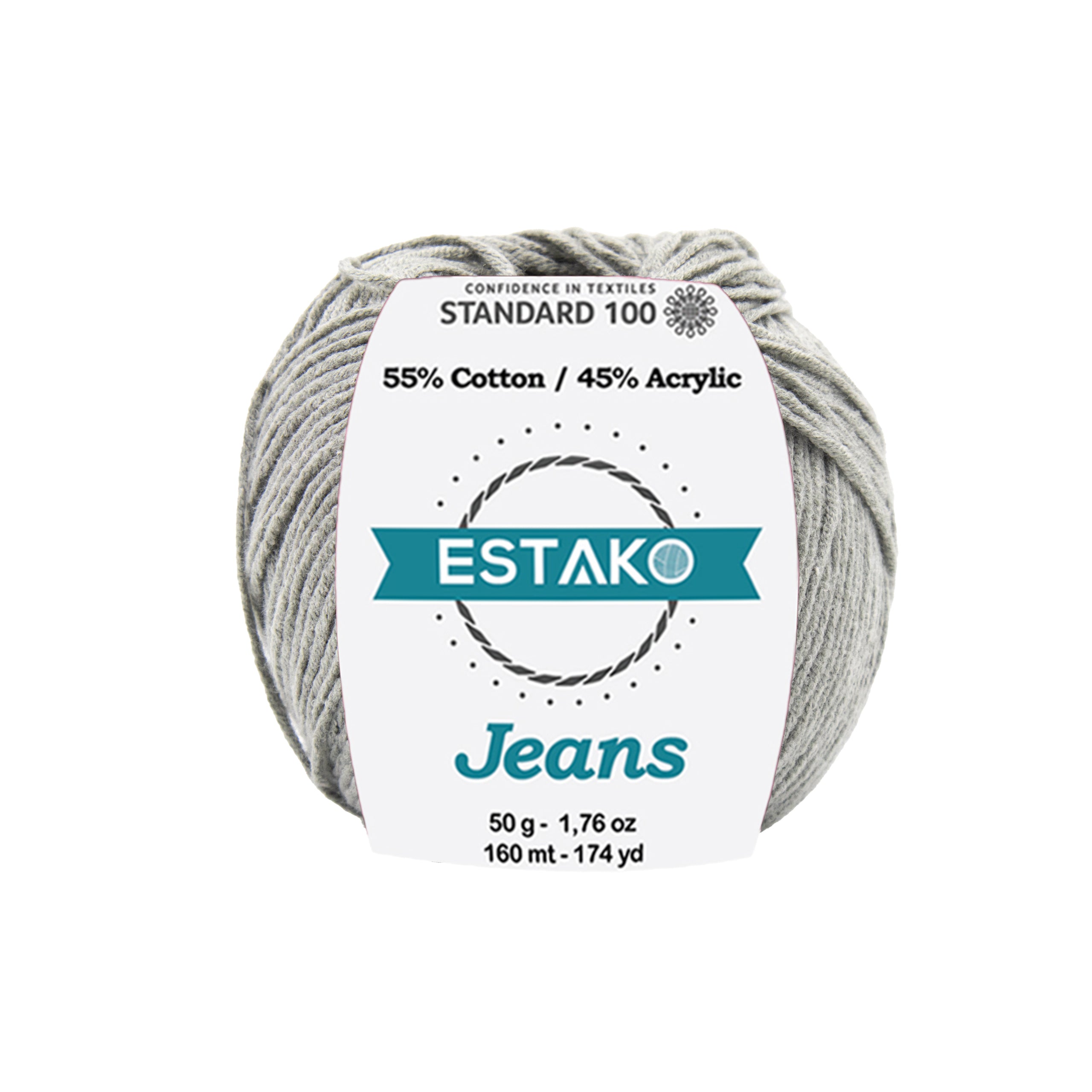 Jeans 1068 - Grey yarn — Estako Yarns