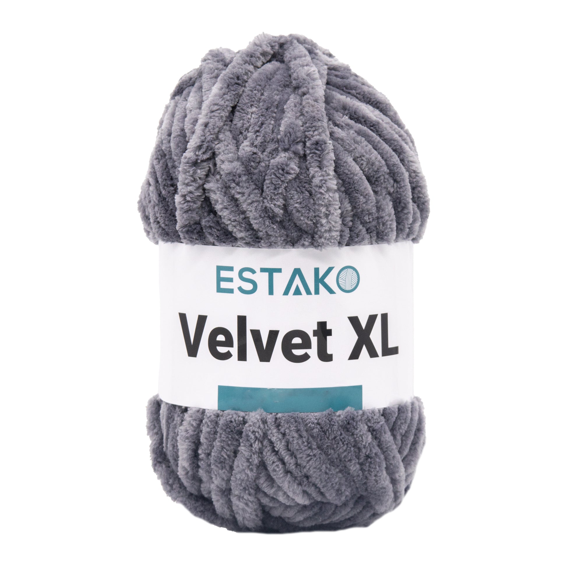 Velvet XL 10952 - Grey yarn — Estako Yarns