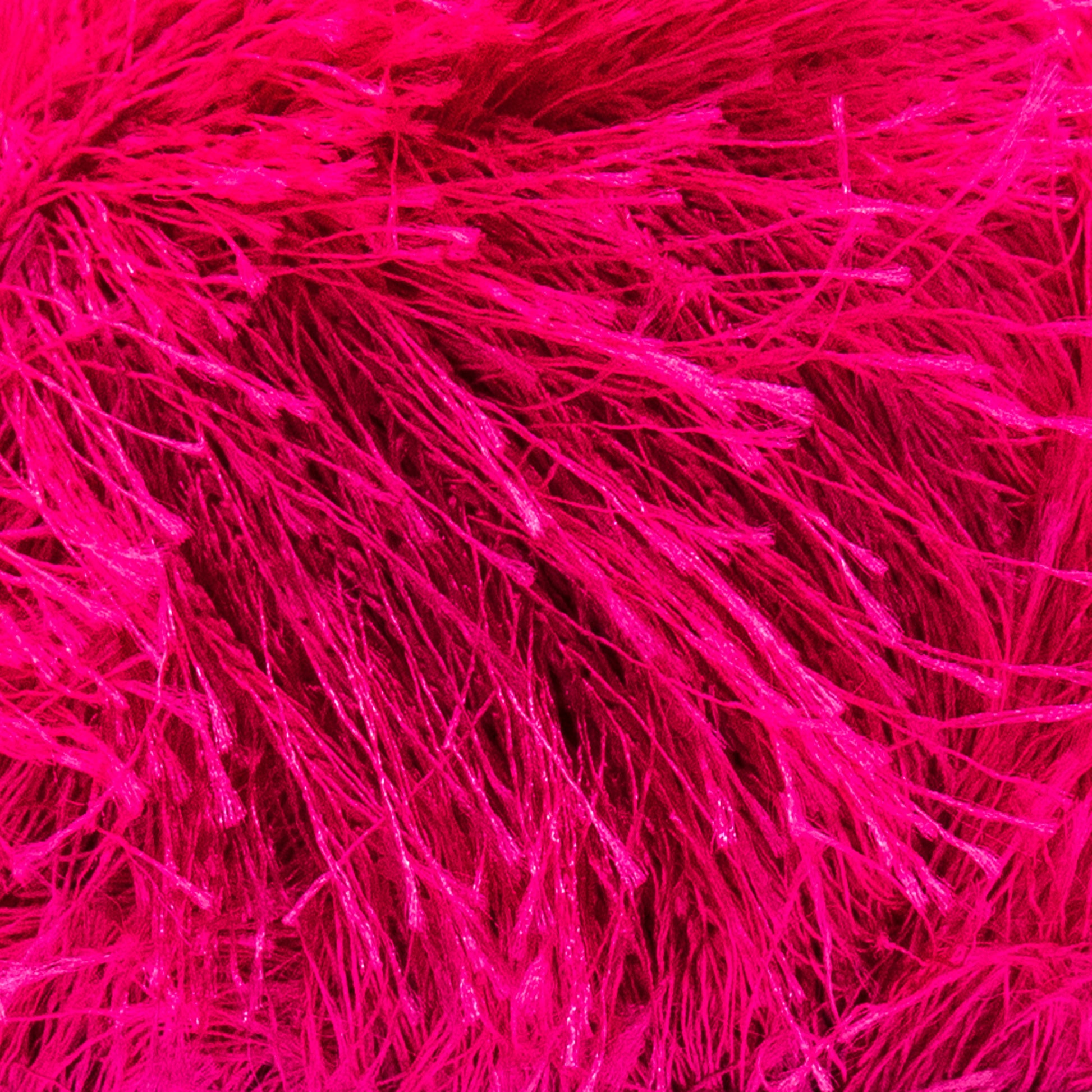 Eyelash 1137 - Fuchsia yarn — Estako Yarns