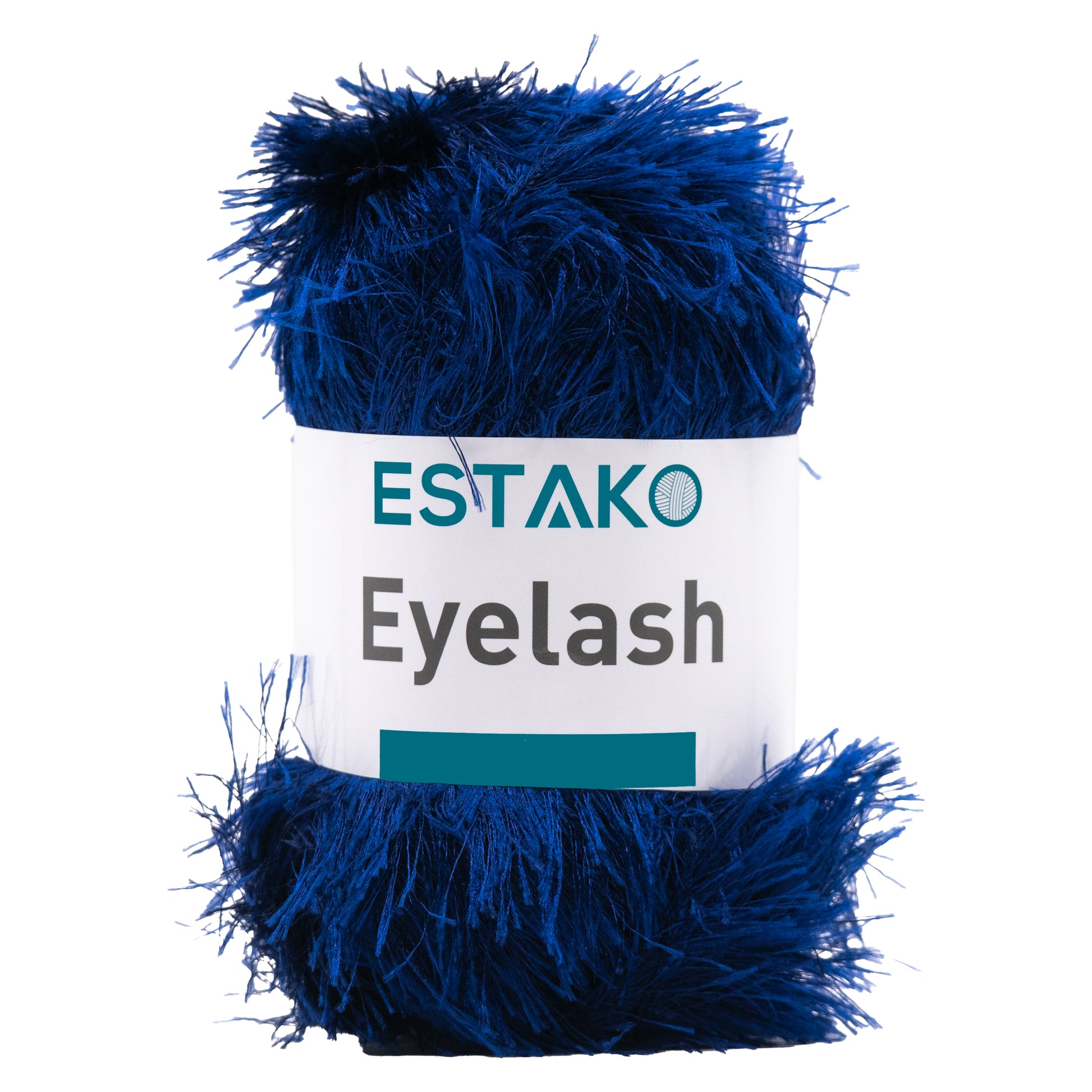 Eyelash 1148 - Navy Blue yarn — Estako Yarns