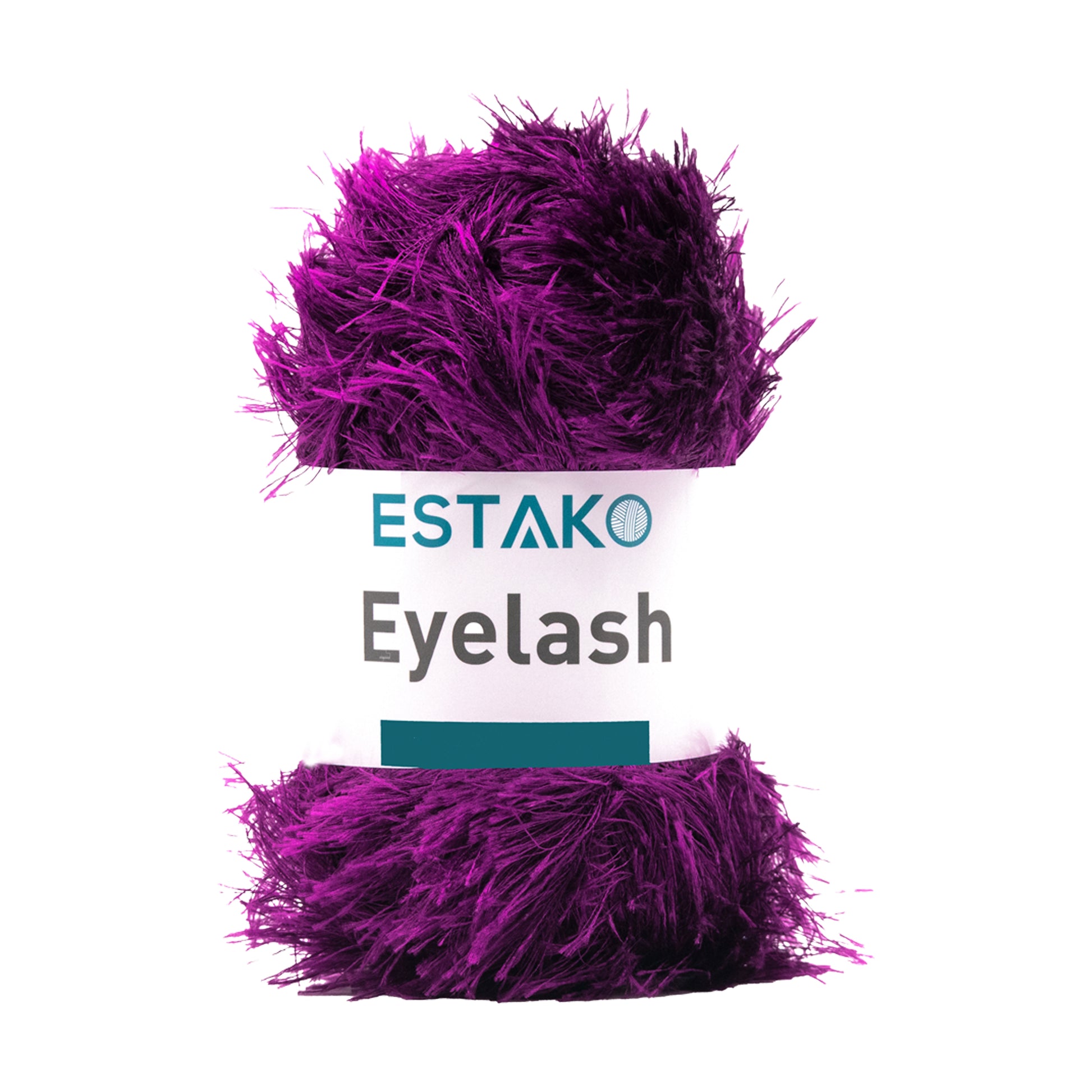 Eyelash 1188 - Purple yarn — Estako Yarns