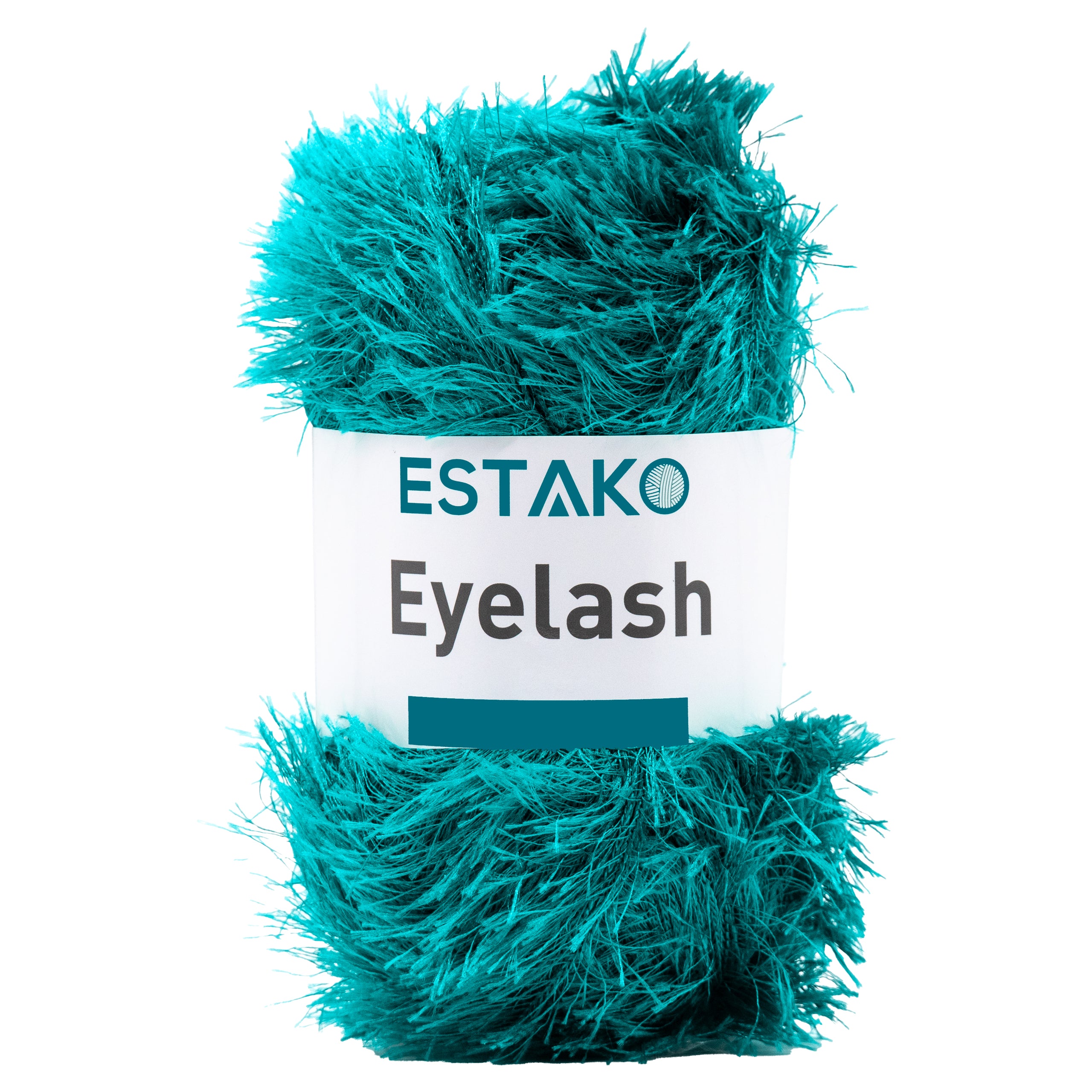 Eyelash 1213 - Oil Blue yarn — Estako Yarns