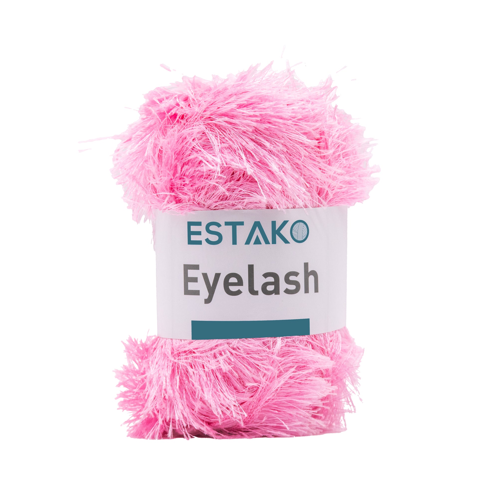 Eyelash 1229 - Pink yarn — Estako Yarns