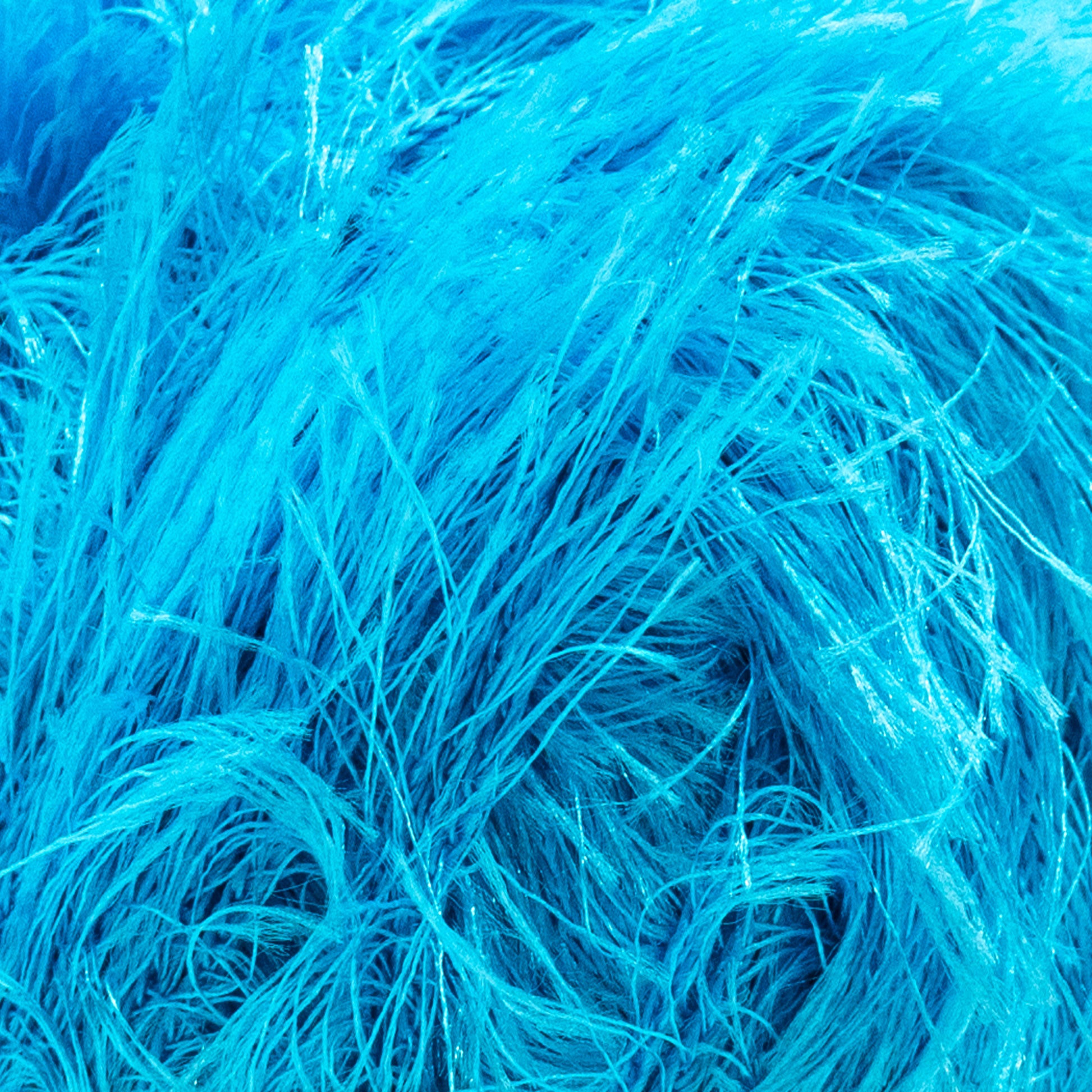 Eyelash 1235 - Turquoise yarn — Estako Yarns