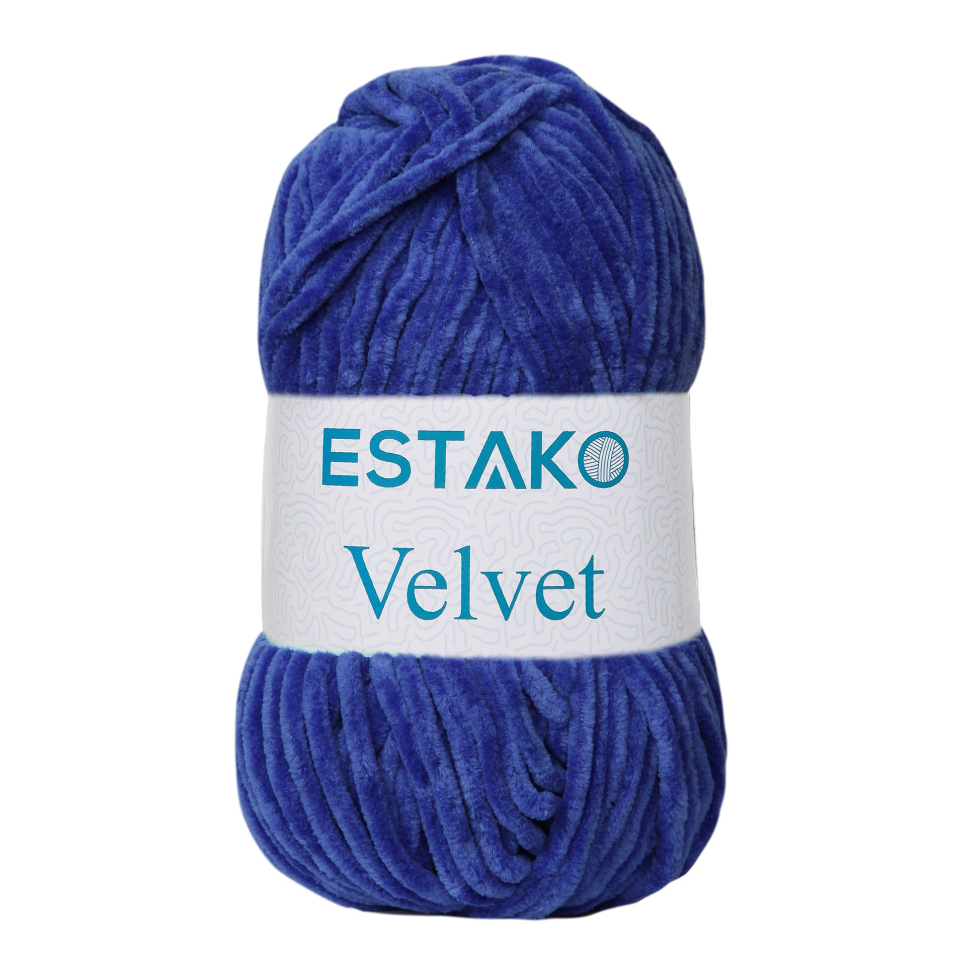 Velvet 1240 - Royal Blue yarn — Estako Yarns