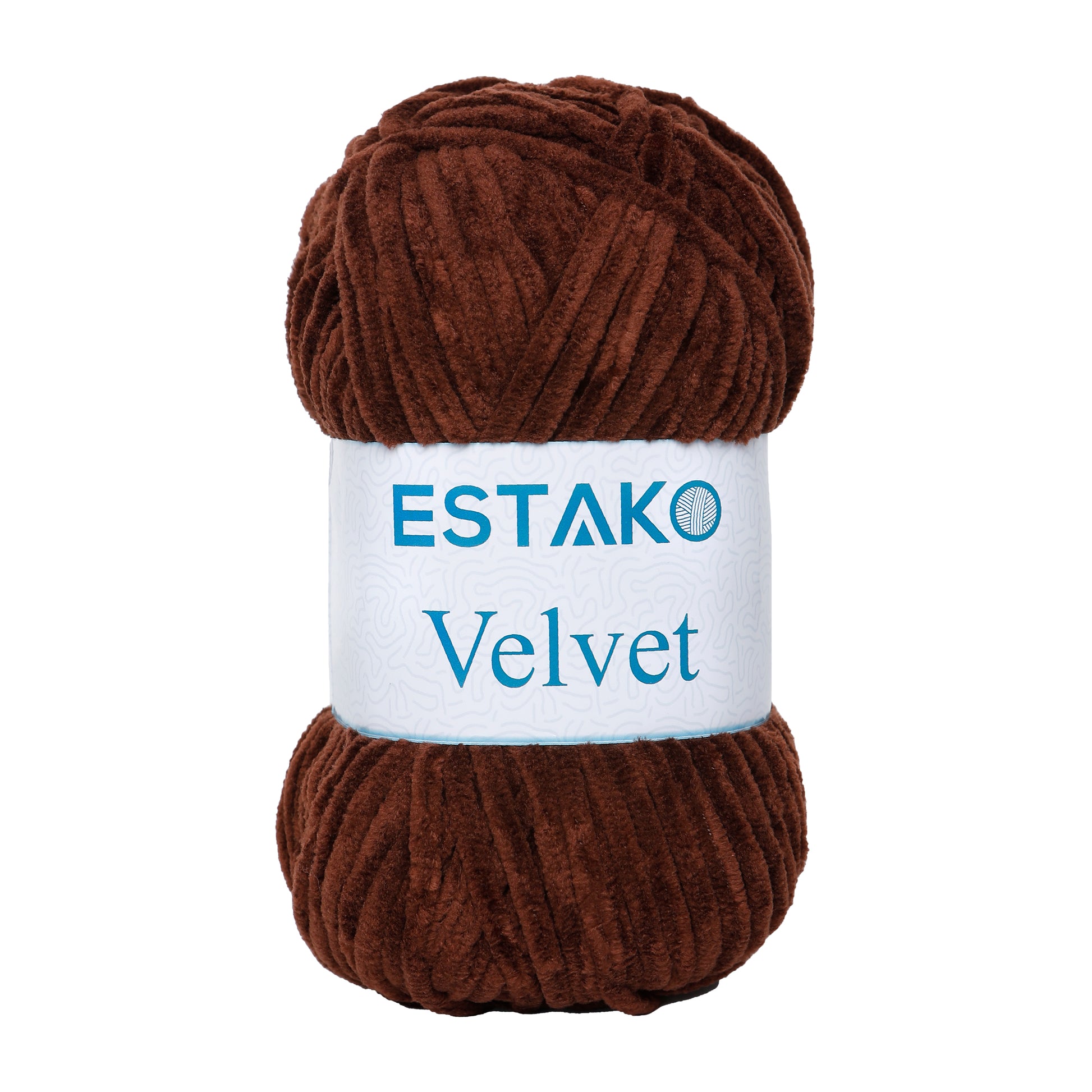 Velvet 1410 - Brown yarn — Estako Yarns