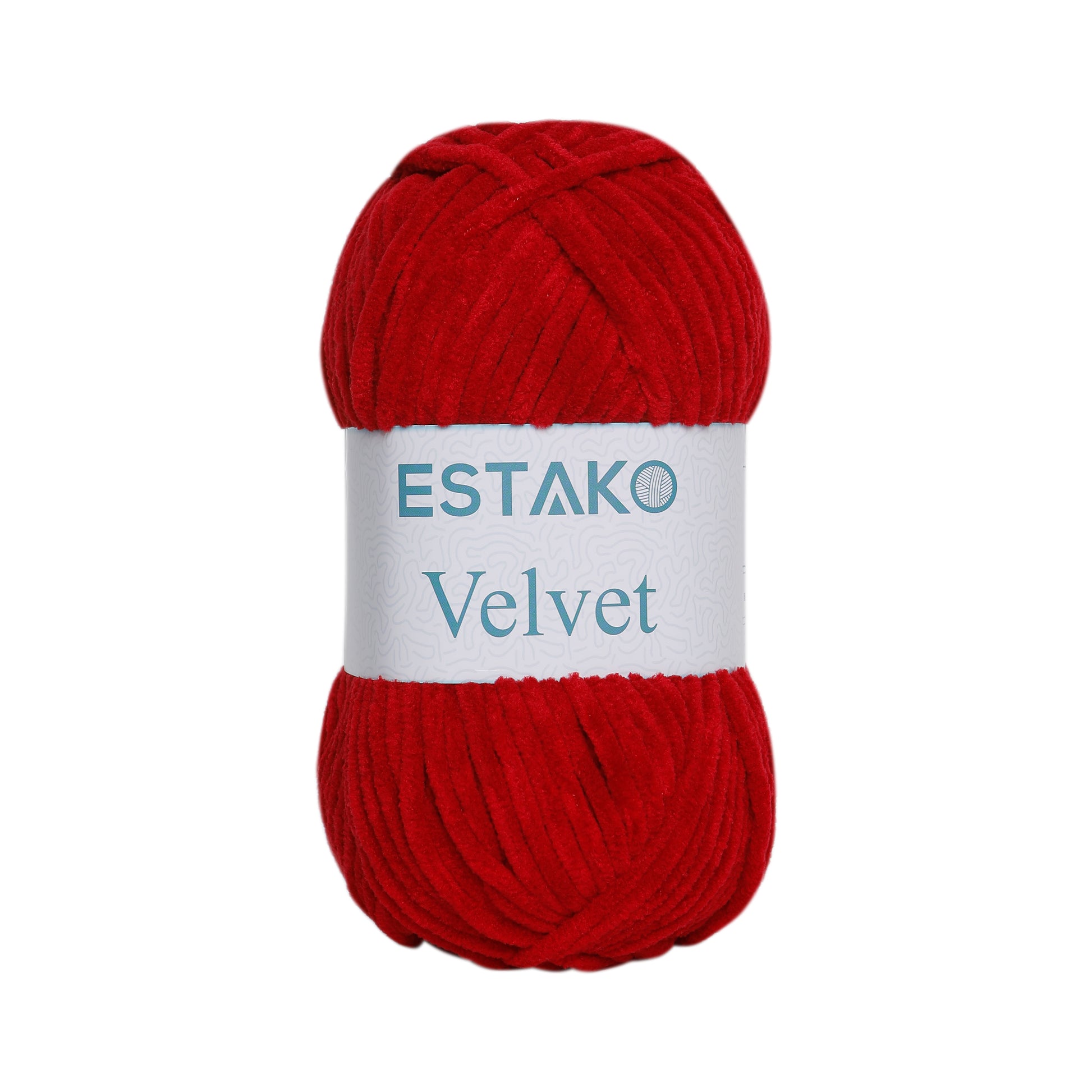 Velvet 1510 - Red yarn — Estako Yarns