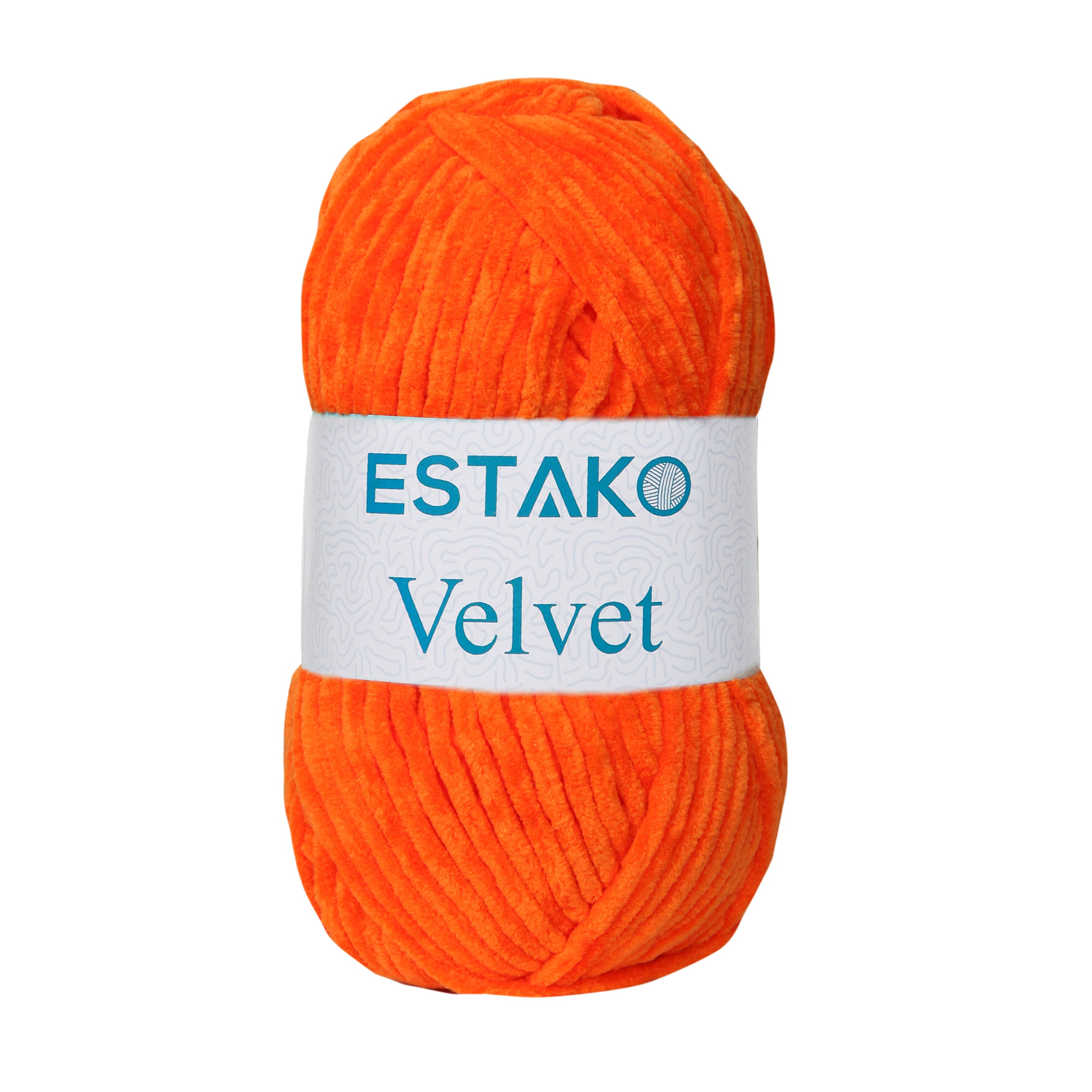 Velvet 1710 - Orange yarn — Estako Yarns