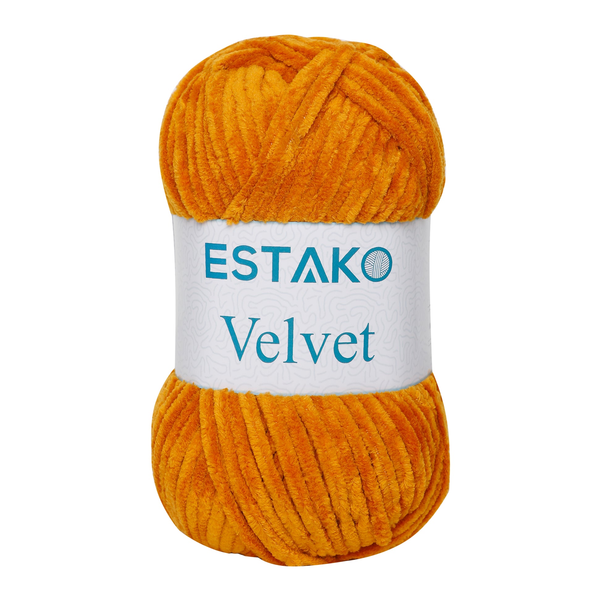 Velvet 1730 - Mustard yarn — Estako Yarns