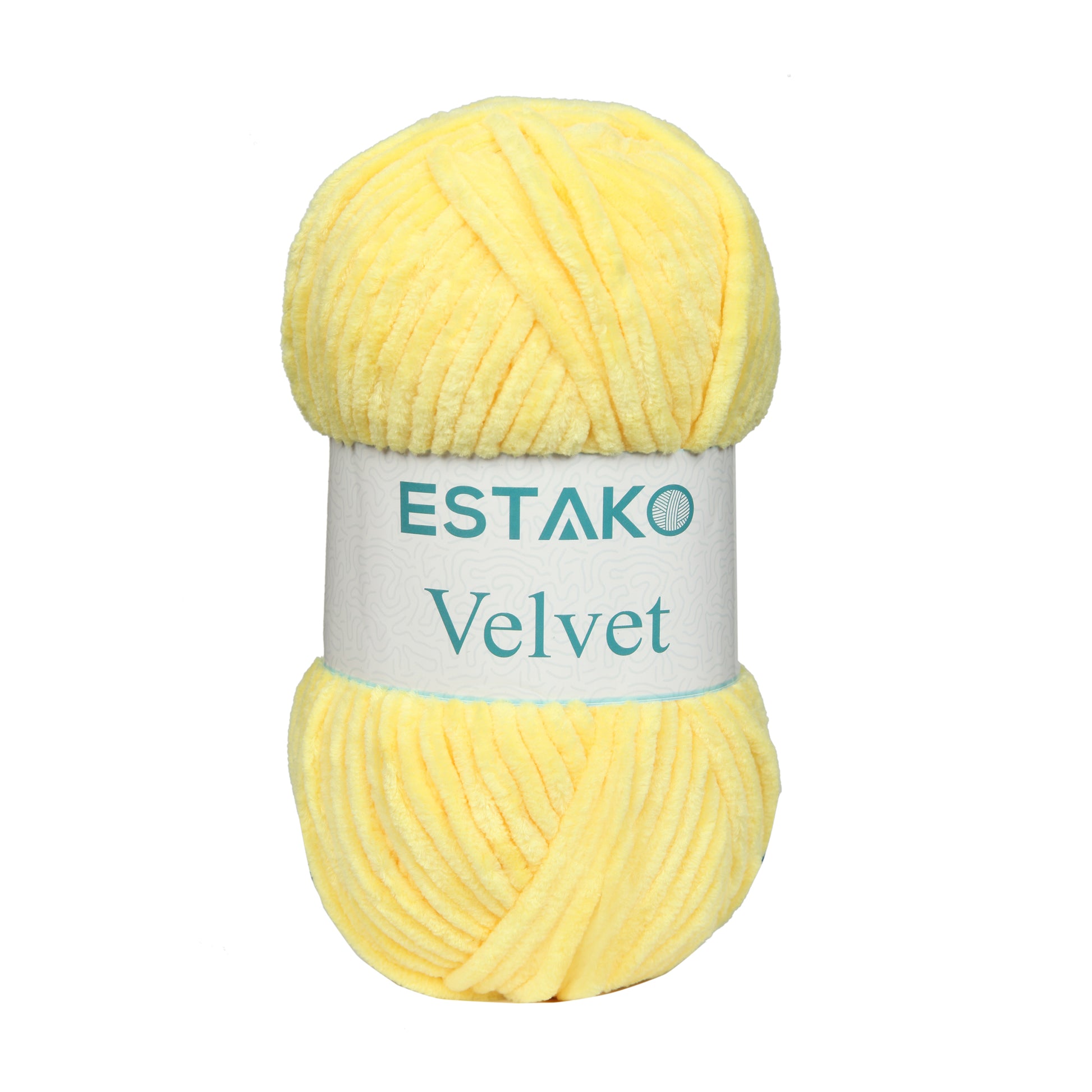 Velvet 1850 - Yellow yarn — Estako Yarns