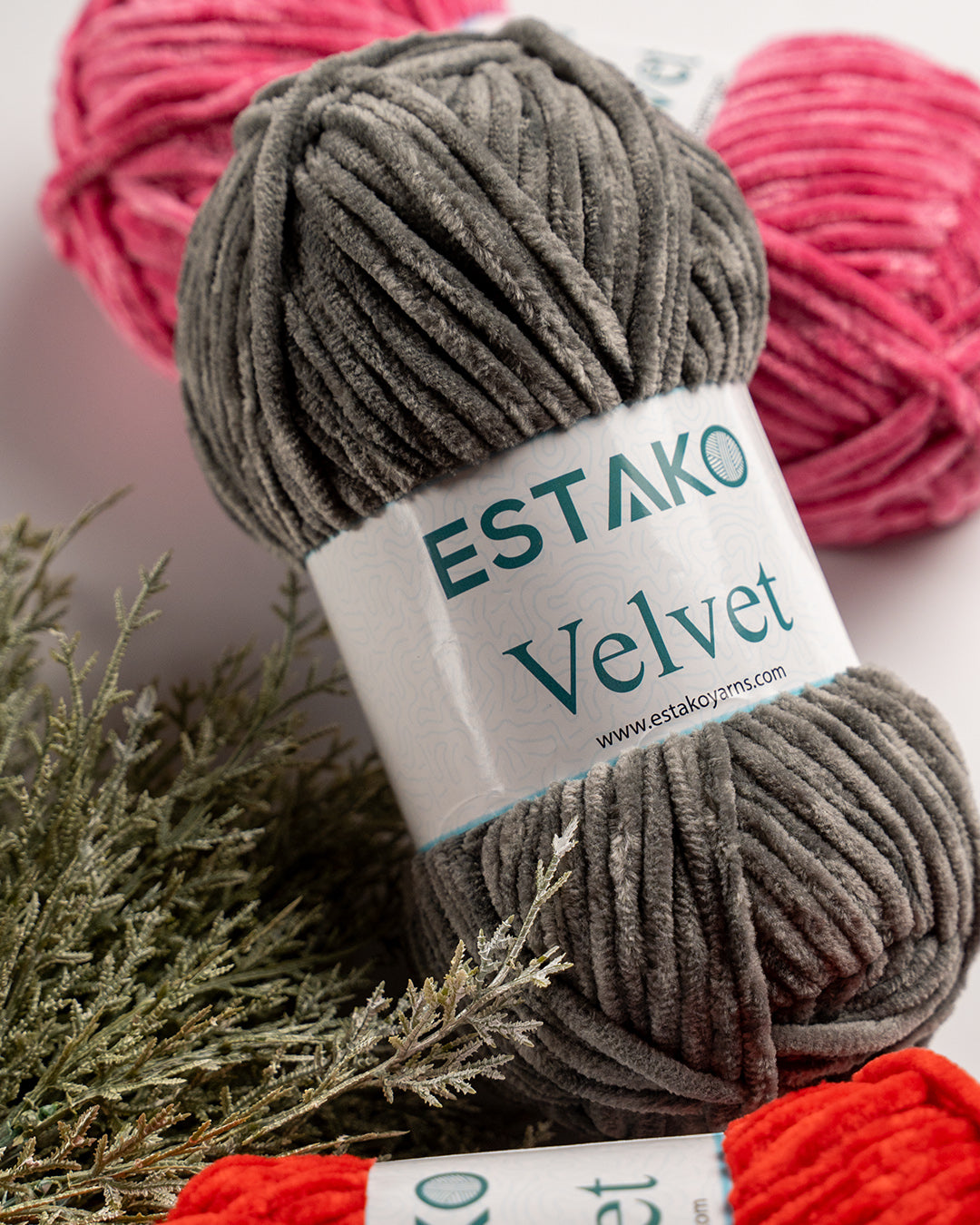 Velvet super bulky chenille yarn — Estako Yarns