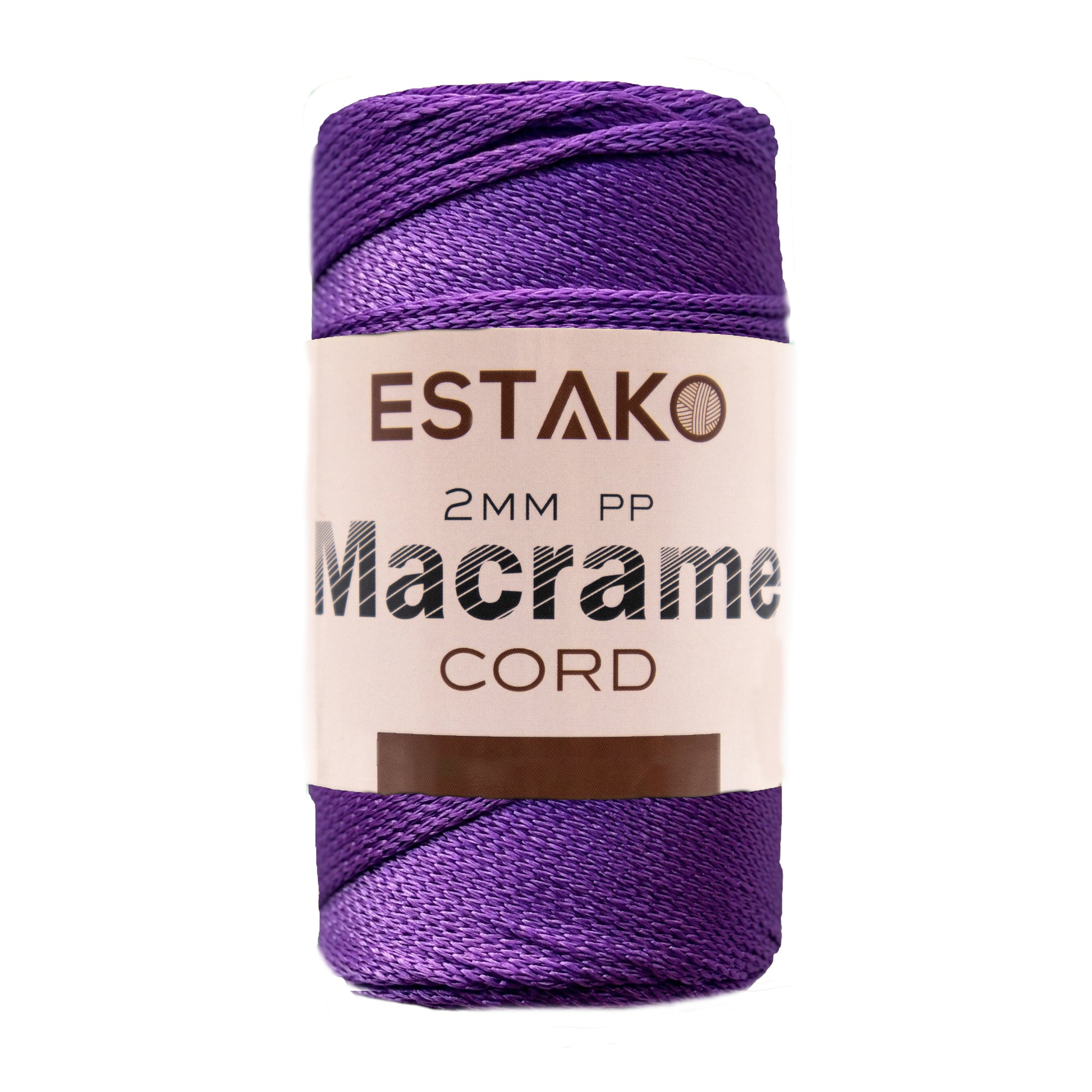 2 mm PP Macrame 3141 - Violet yarn — Estako Yarns