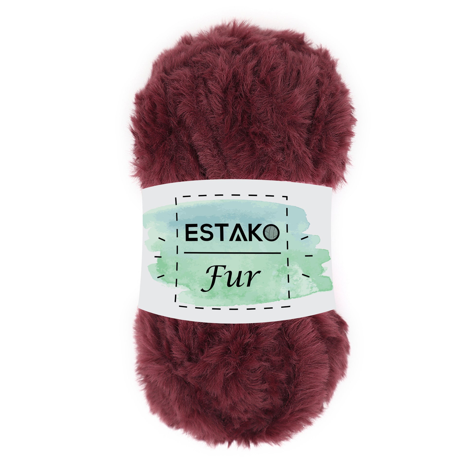 Fur 40349 - Bordeaux yarn — Estako Yarns