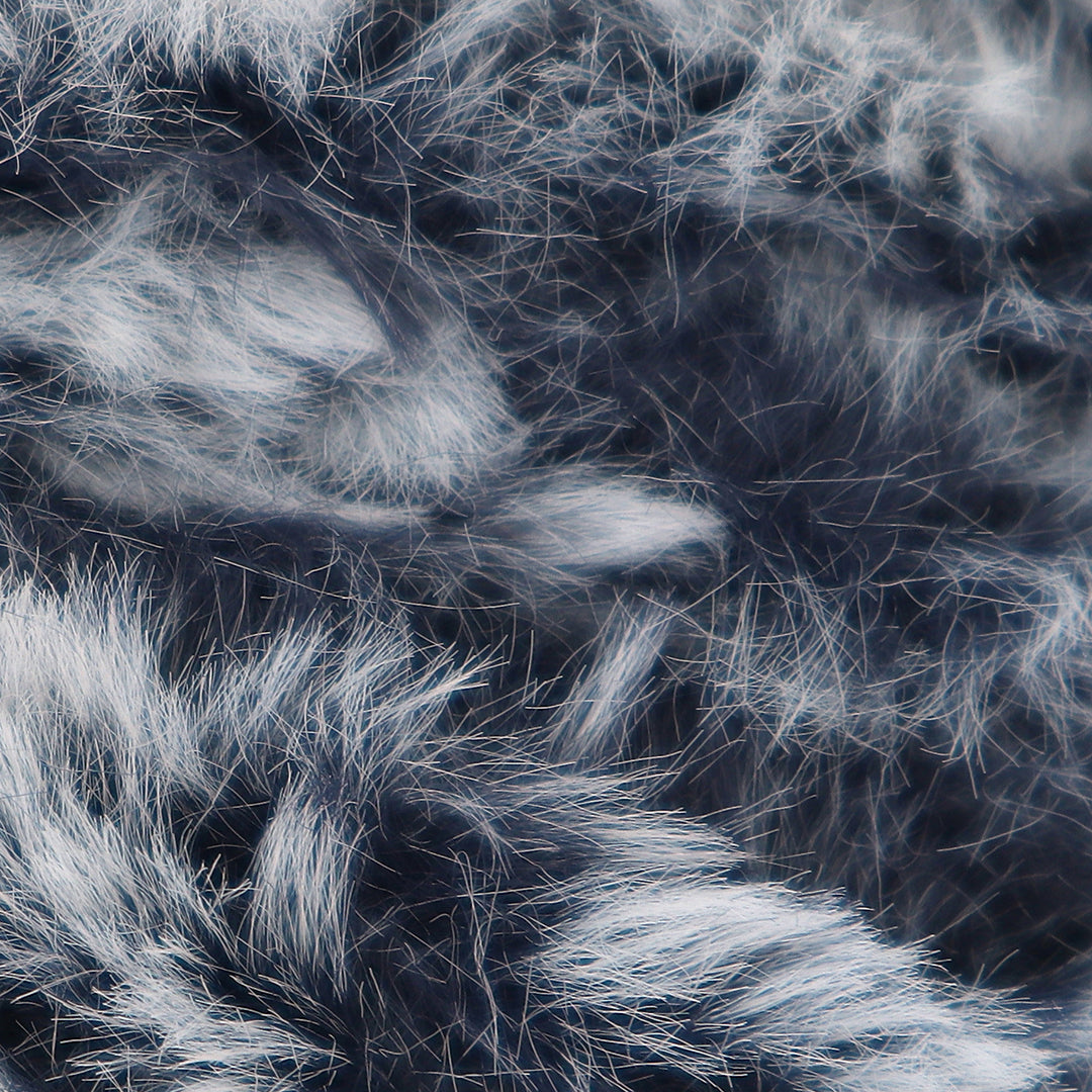 Fur 40548 - Navy White yarn — Estako Yarns