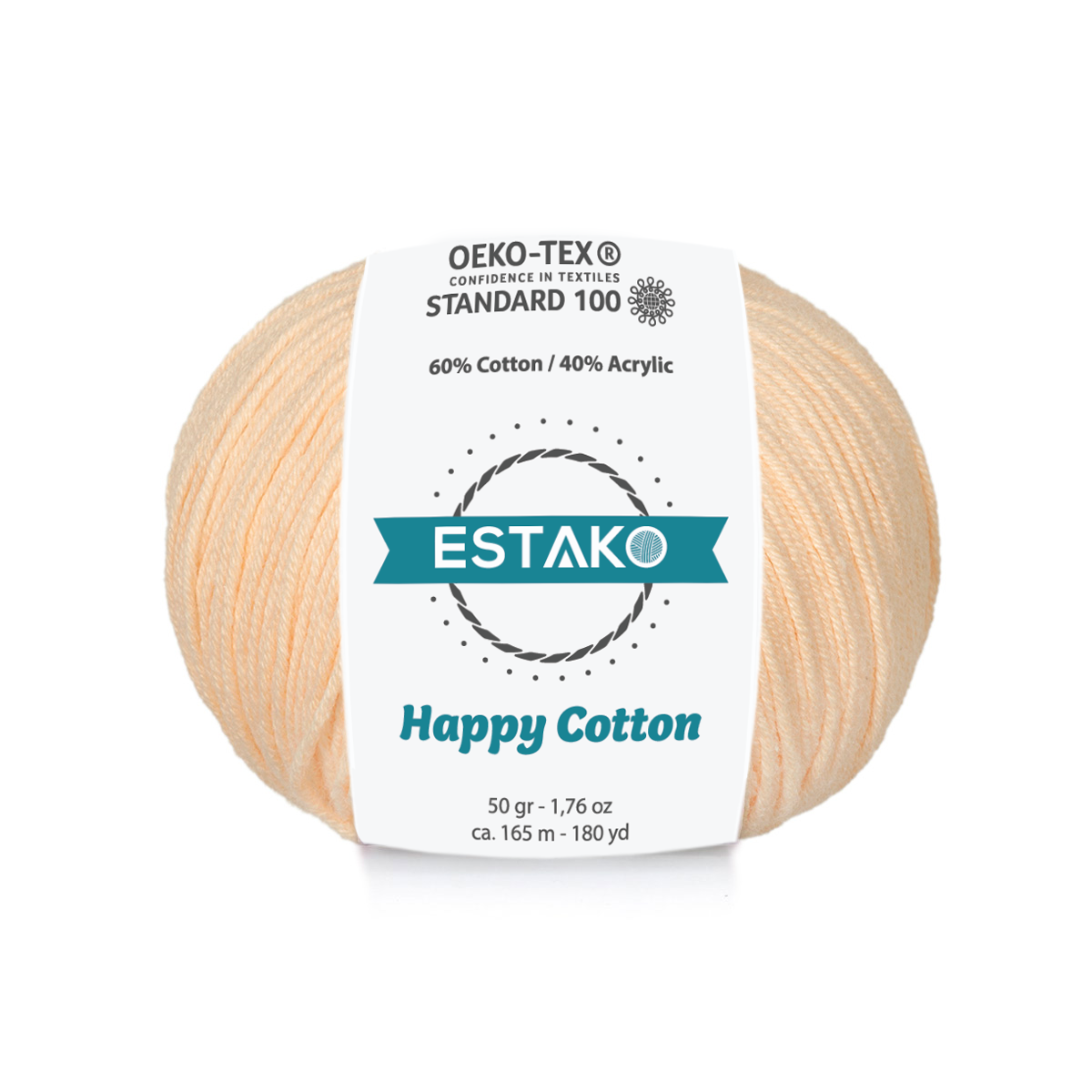 Happy Cotton 4170 - Nude yarn — Estako Yarns