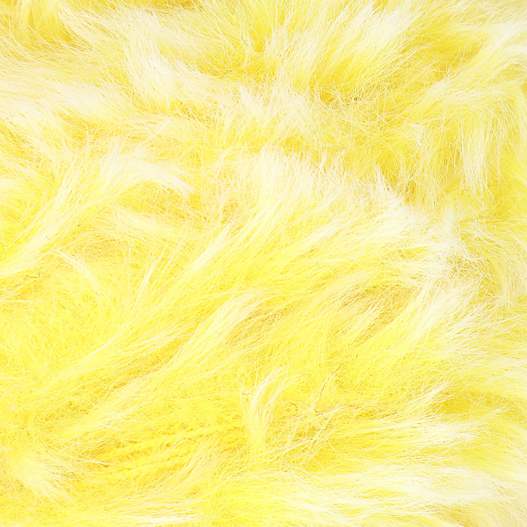 Fur 42165 - Yellow Melange yarn — Estako Yarns