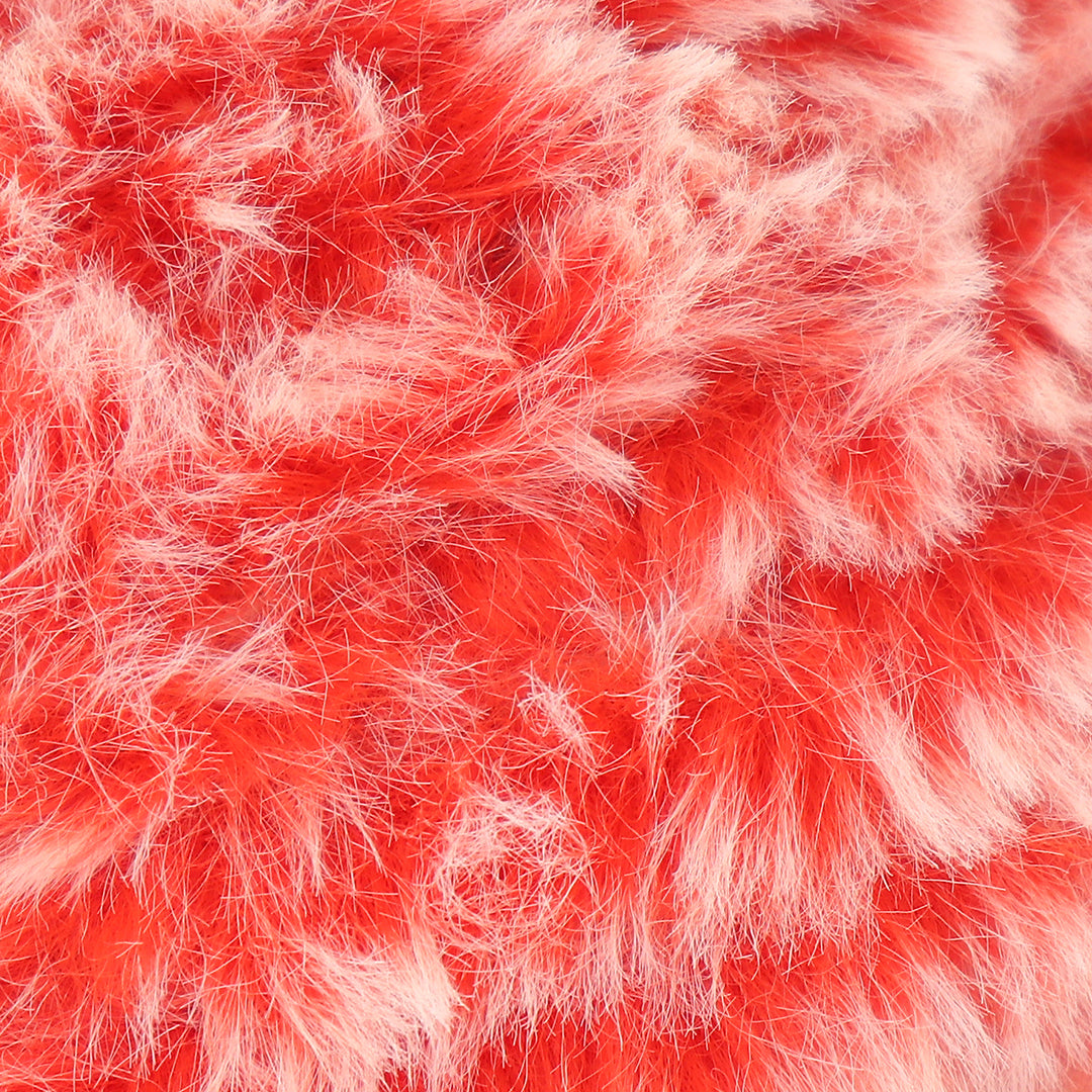 Fur 42166 - Red Melange yarn — Estako Yarns
