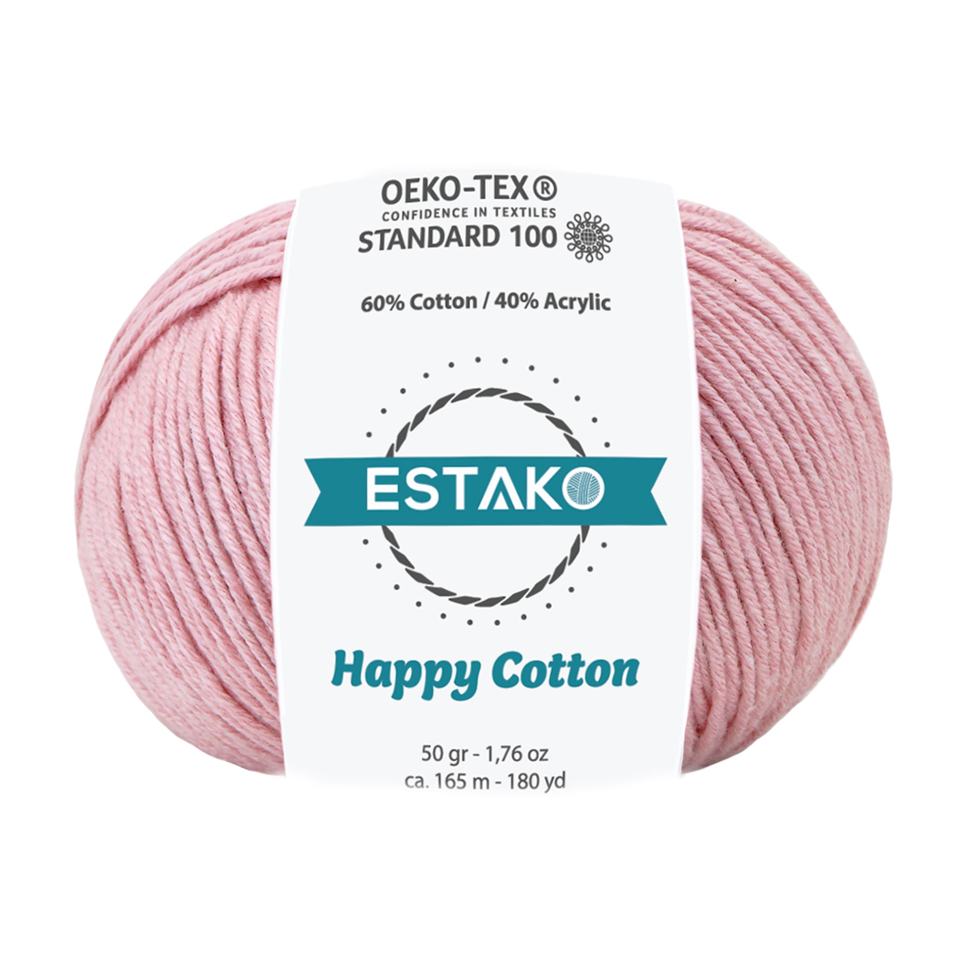Happy Cotton 4310 - Baby Pink yarn — Estako Yarns