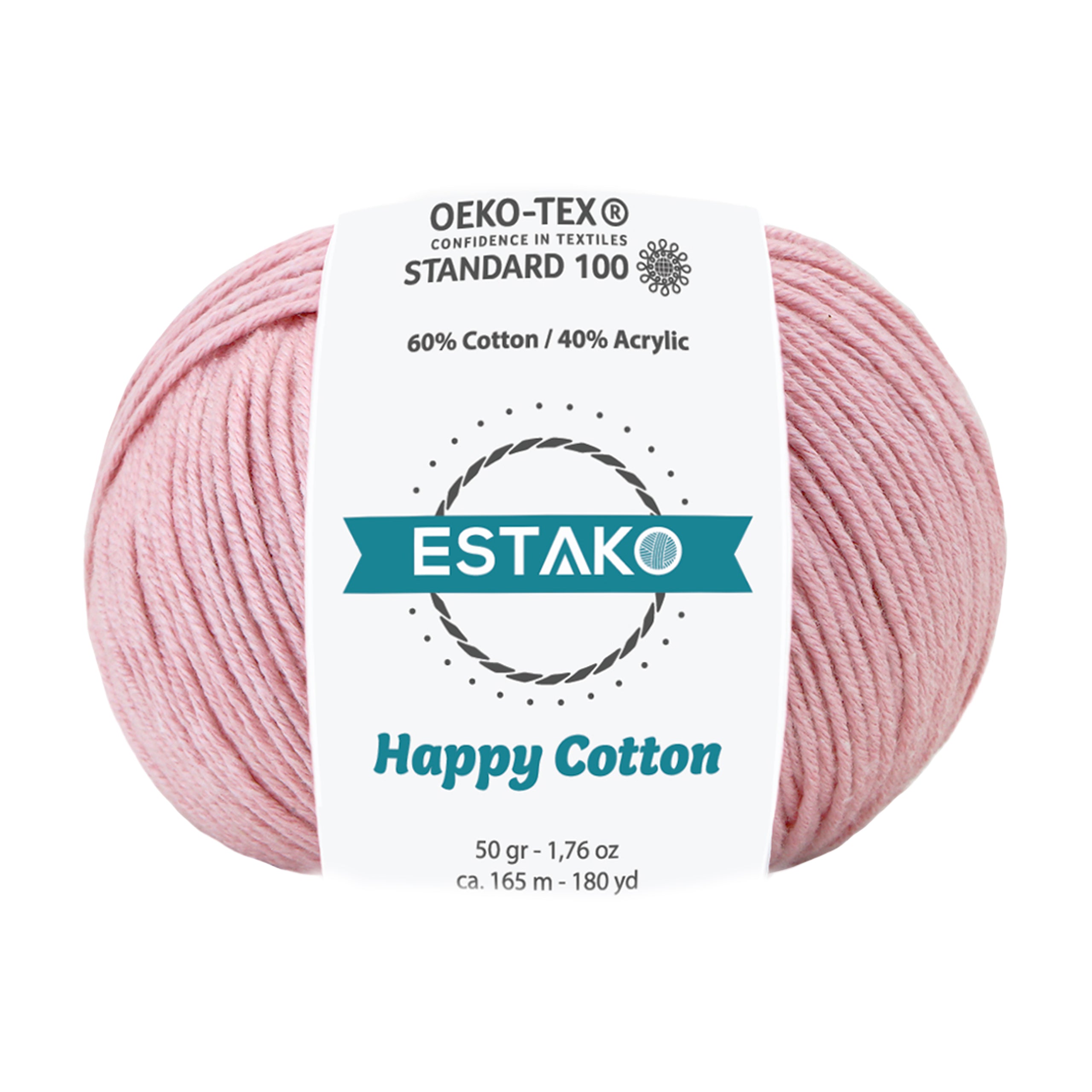 Happy Cotton 4310 - Baby Pink yarn — Estako Yarns