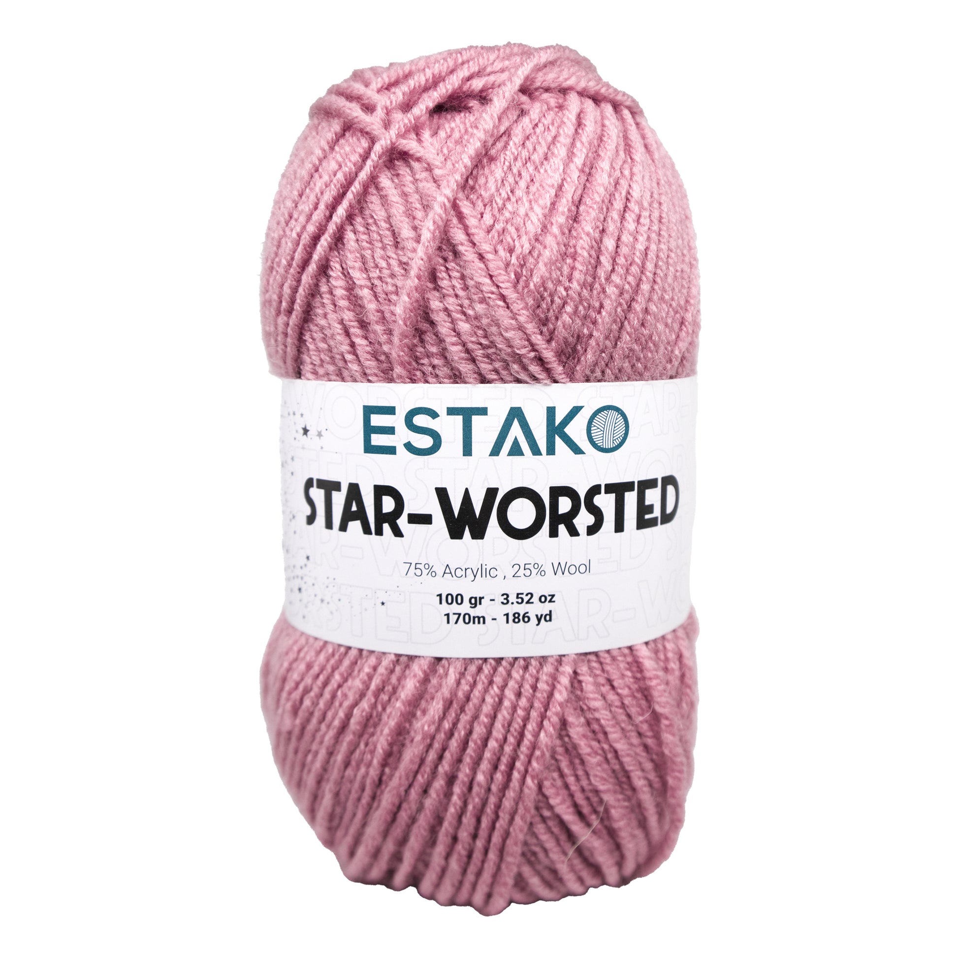 Star-Worsted 43142 - Rose yarn — Estako Yarns