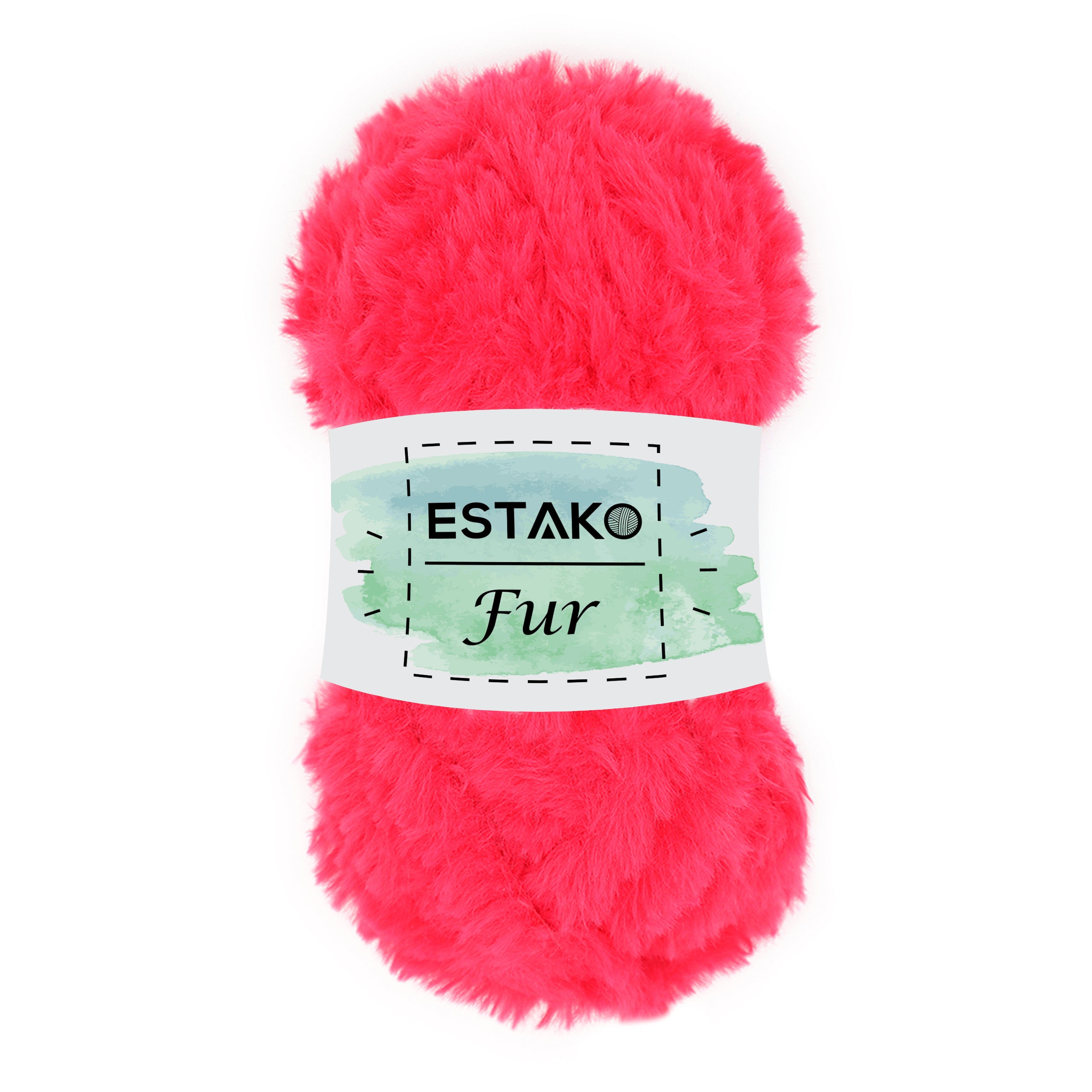 Fur 43290 - Hot Pink yarn — Estako Yarns