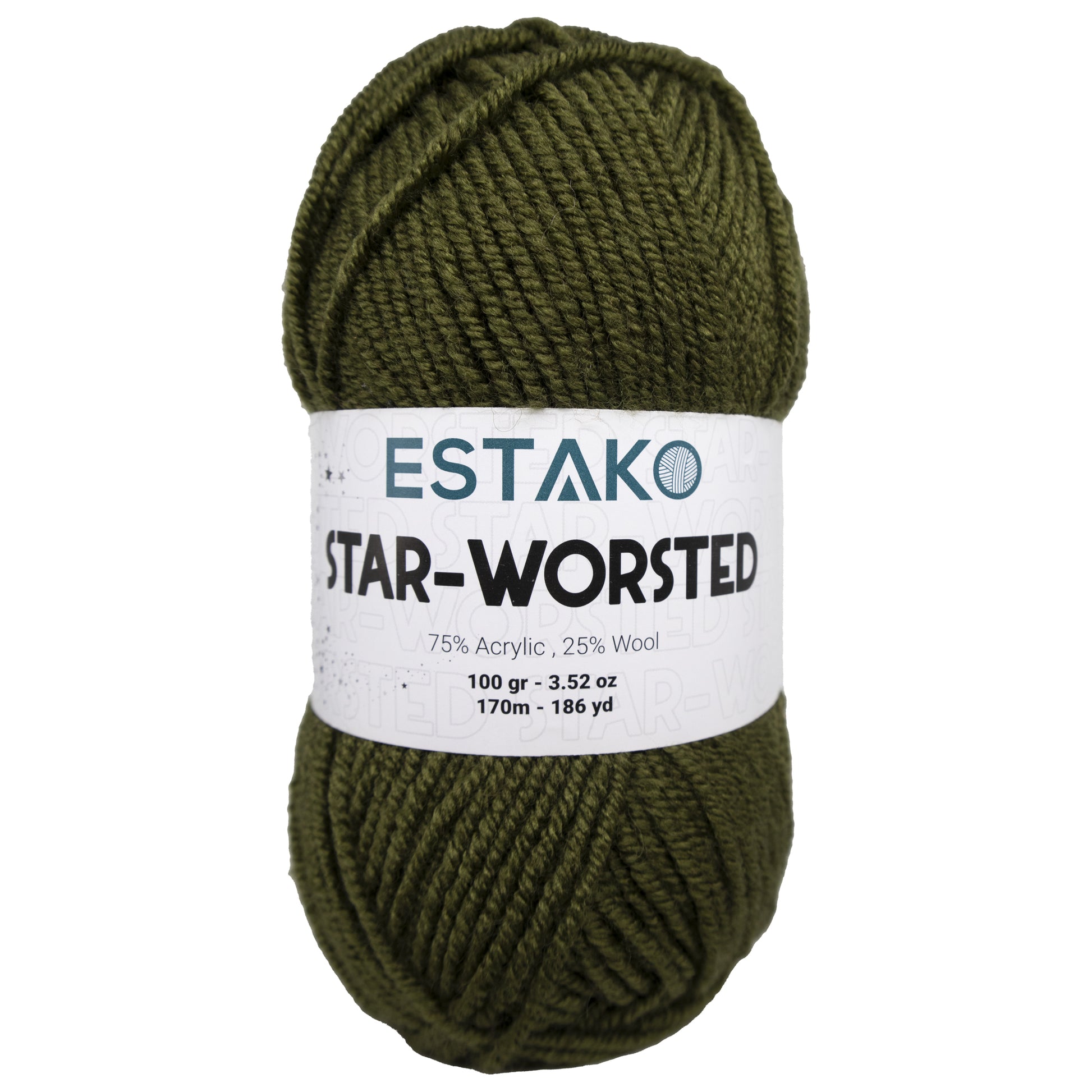 Star-Worsted 44065 - Khaki yarn — Estako Yarns