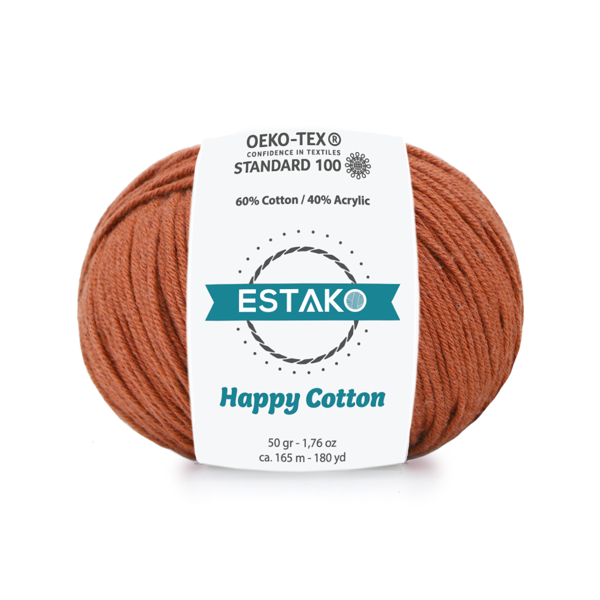 Happy Cotton 4430 - Cinnamon yarn — Estako Yarns
