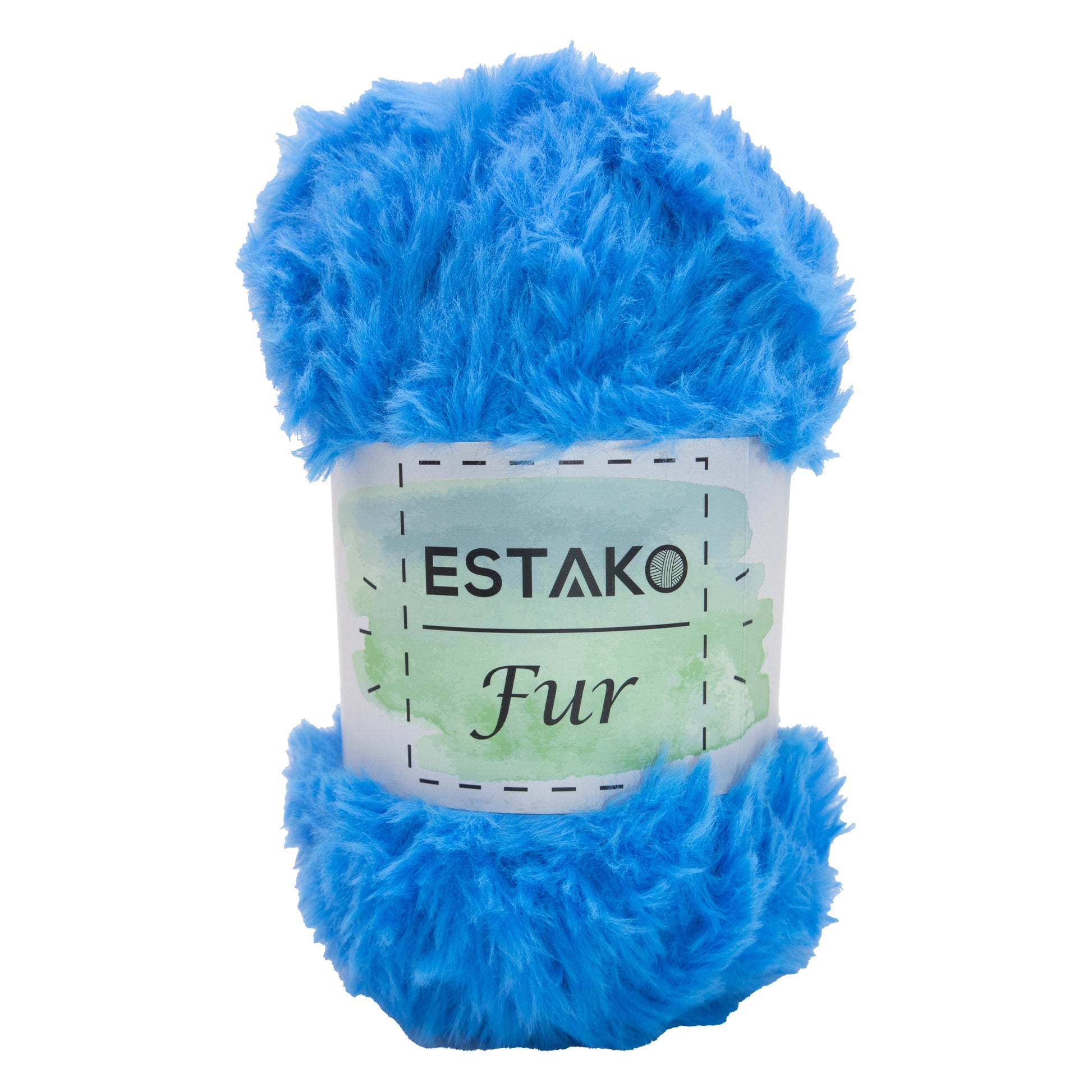 Fur 45371 - Blue yarn — Estako Yarns