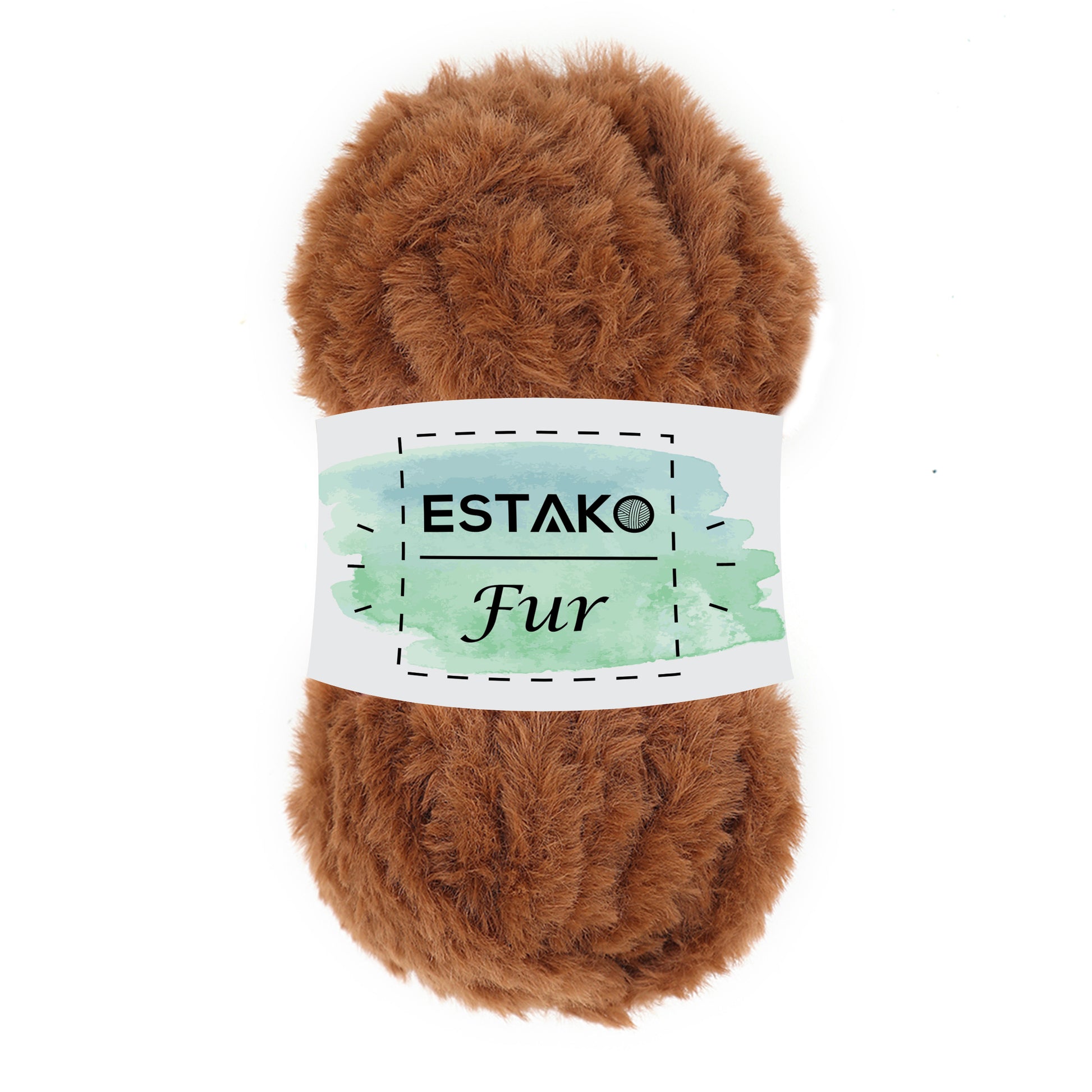 Fur 47115 - Coffee yarn — Estako Yarns