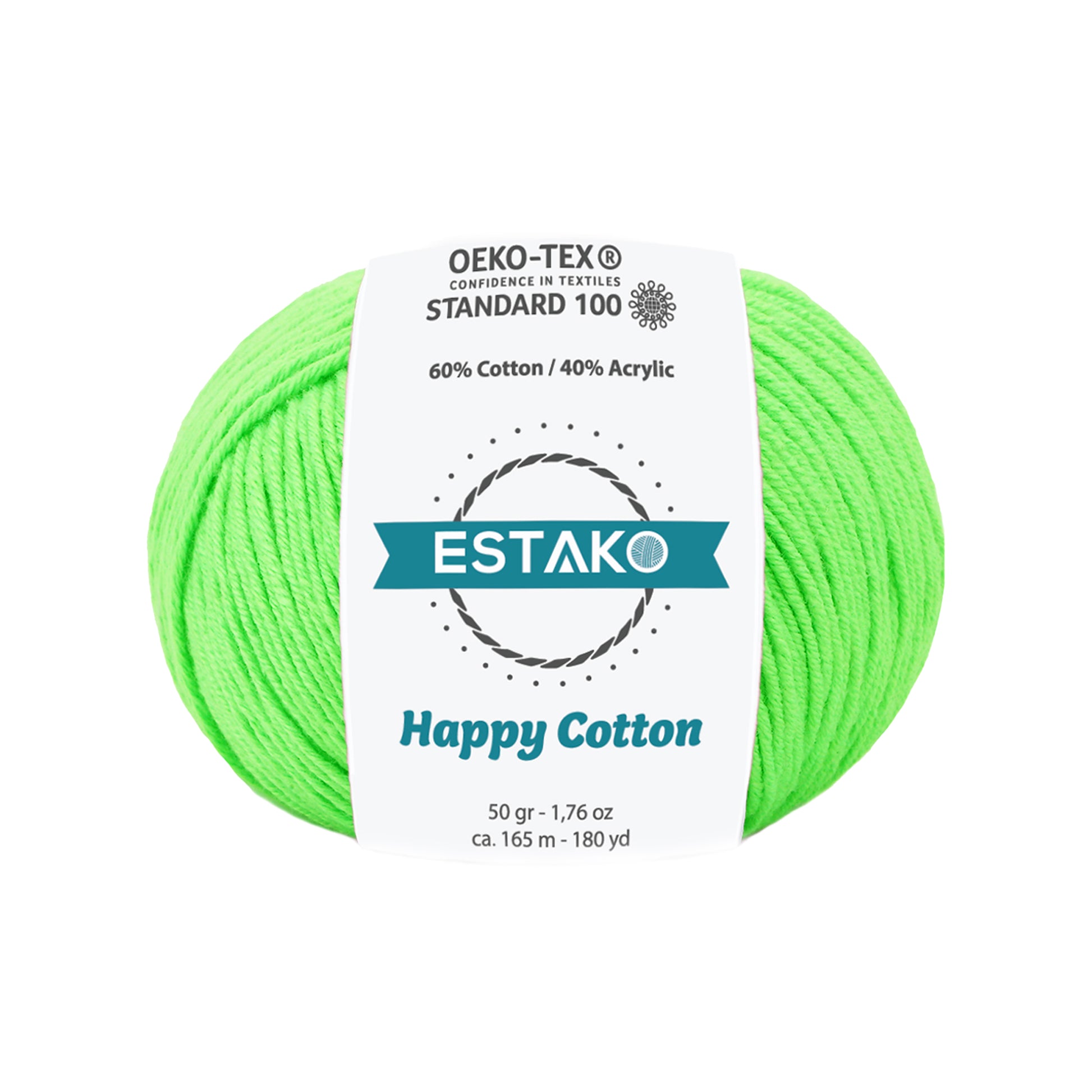 Happy Cotton 4950 - Pistachio yarn — Estako Yarns