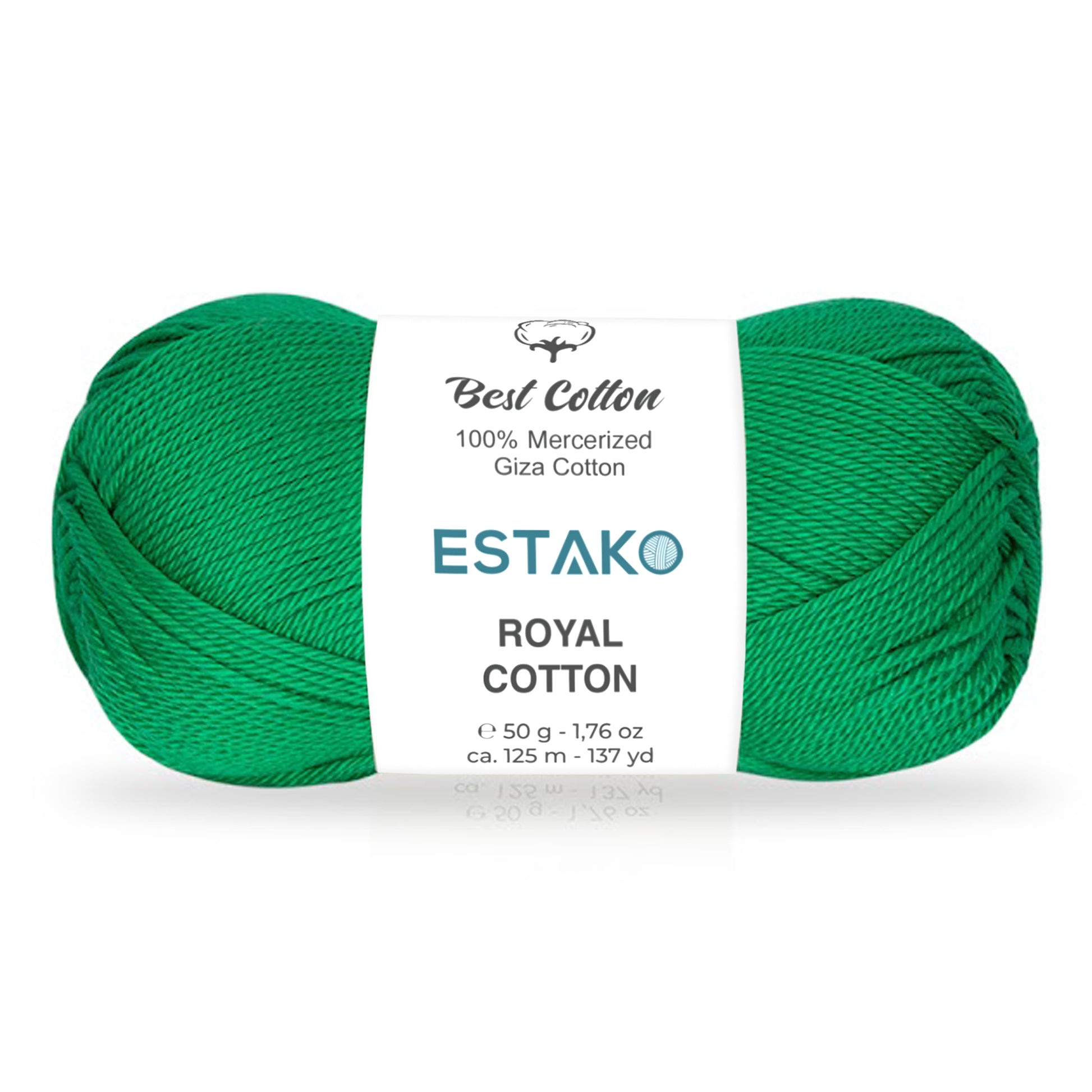 Royal Cotton 5060 - Green yarn — Estako Yarns