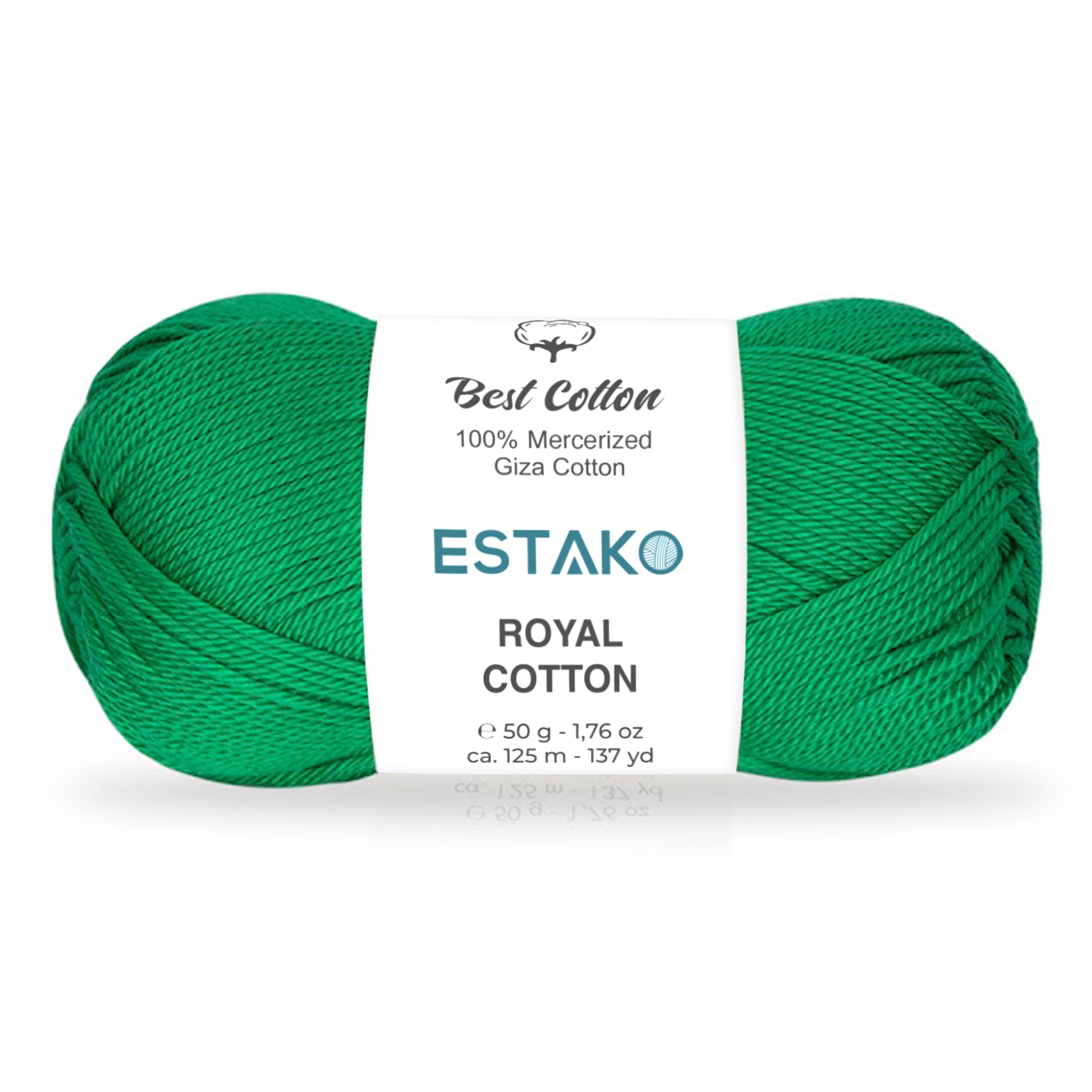 Royal Cotton 5060 - Green yarn — Estako Yarns