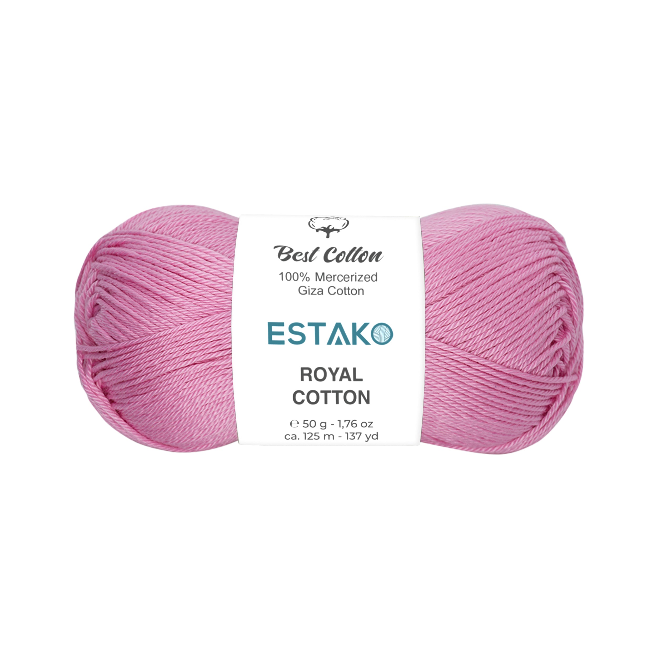 Royal Cotton 5092 - Pink yarn — Estako Yarns