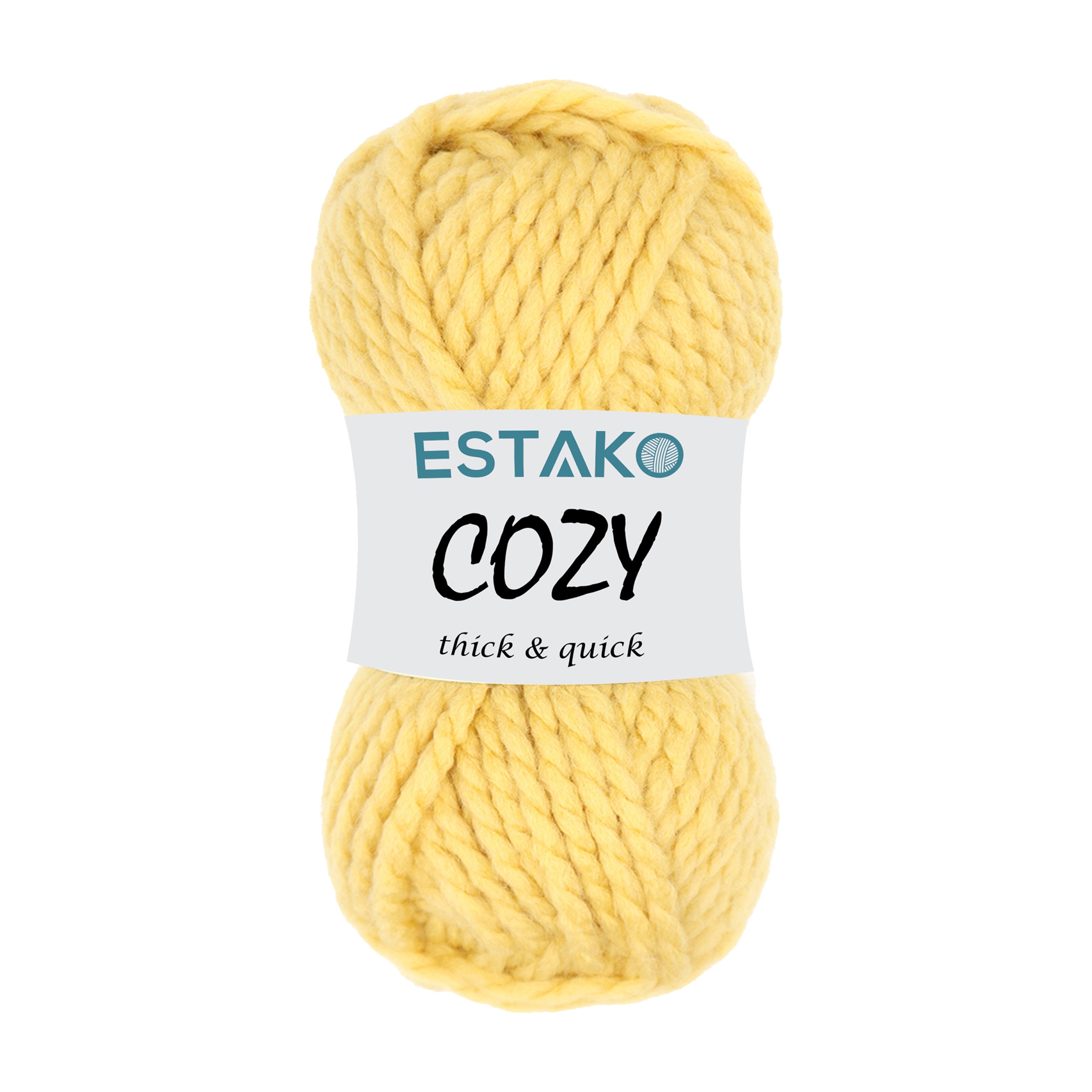 Cozy 52093 - Yellow yarn — Estako Yarns